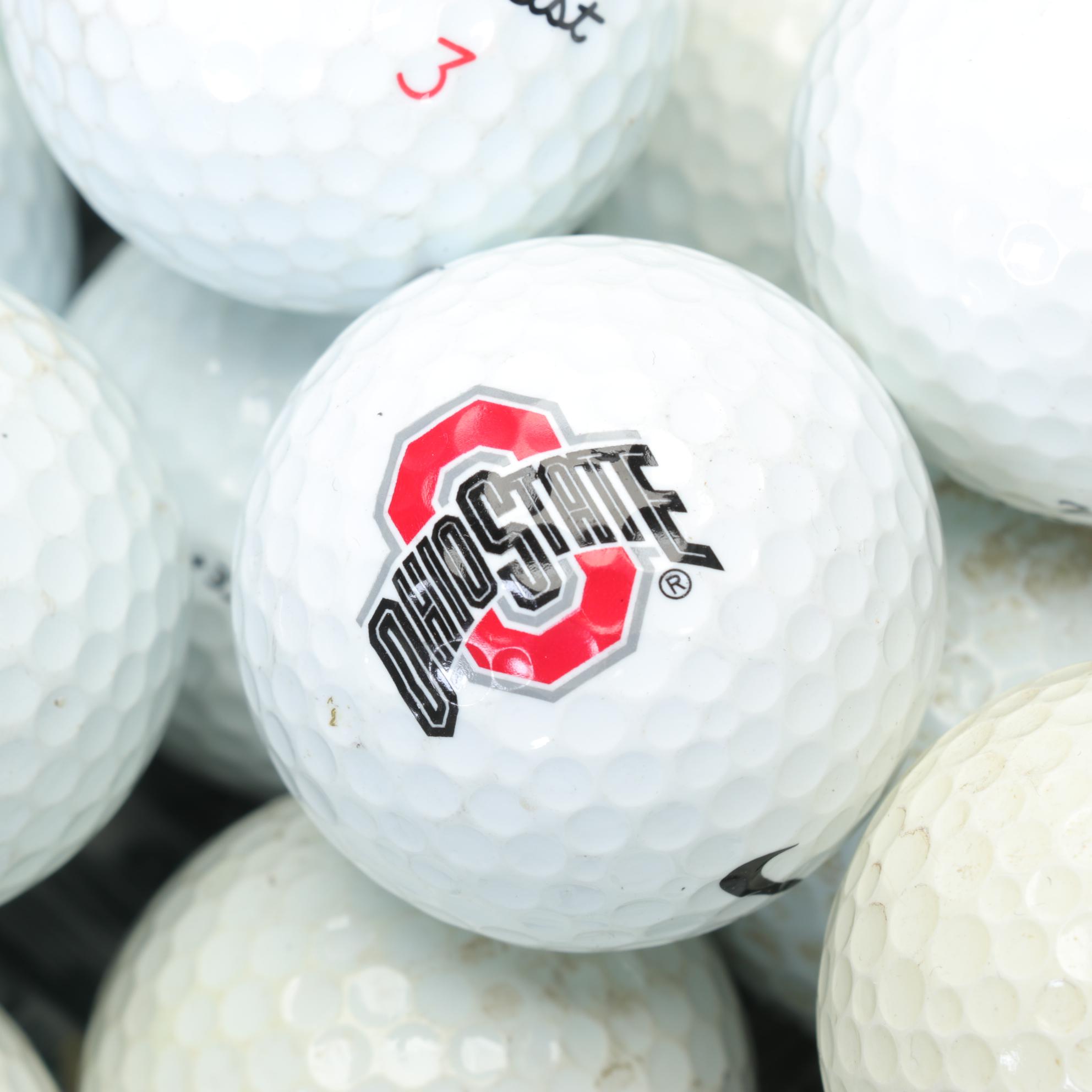 Brass Disney Gold Ball Markers & Ball Collection