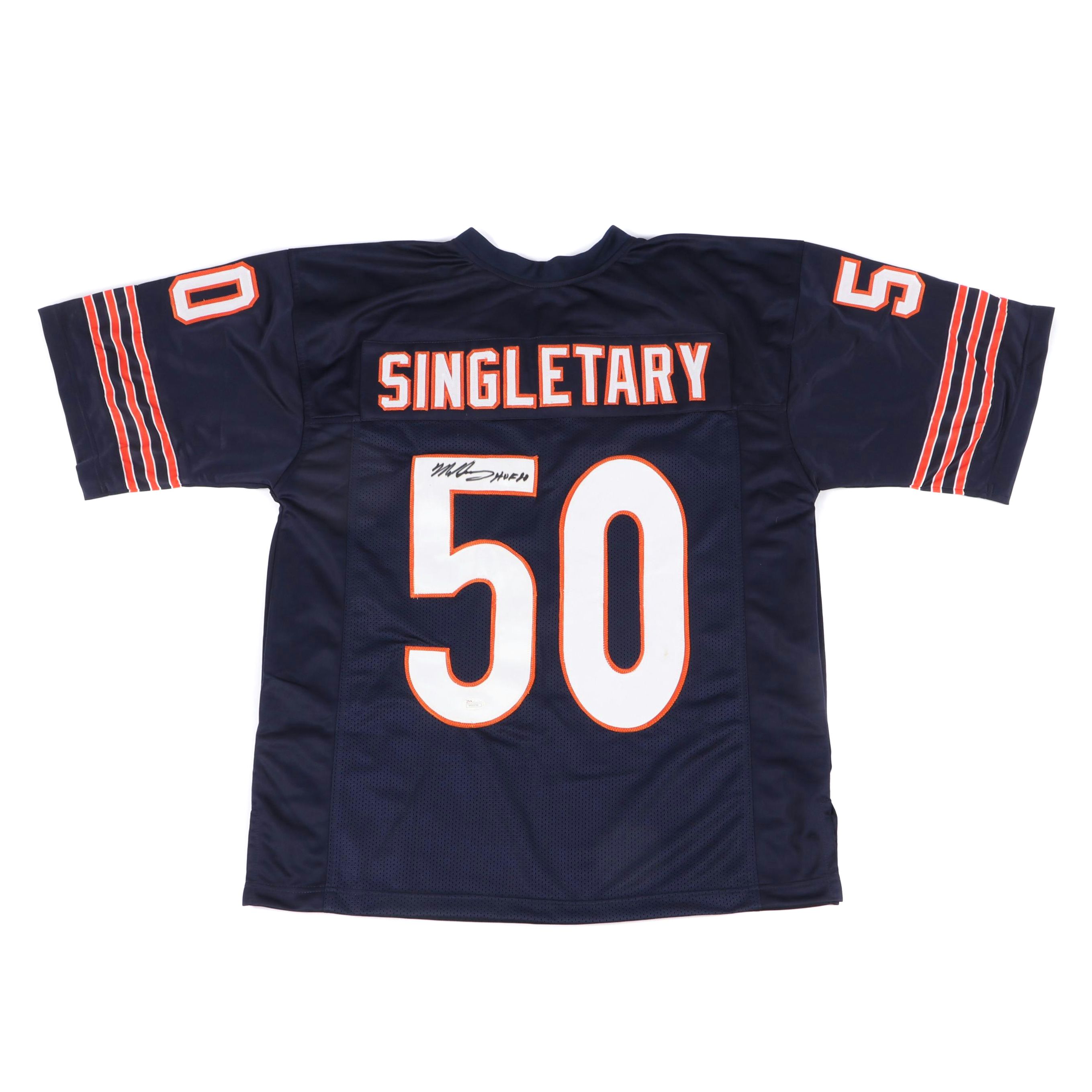 Mike Singletary Signed Chicago Bears Football Jersey