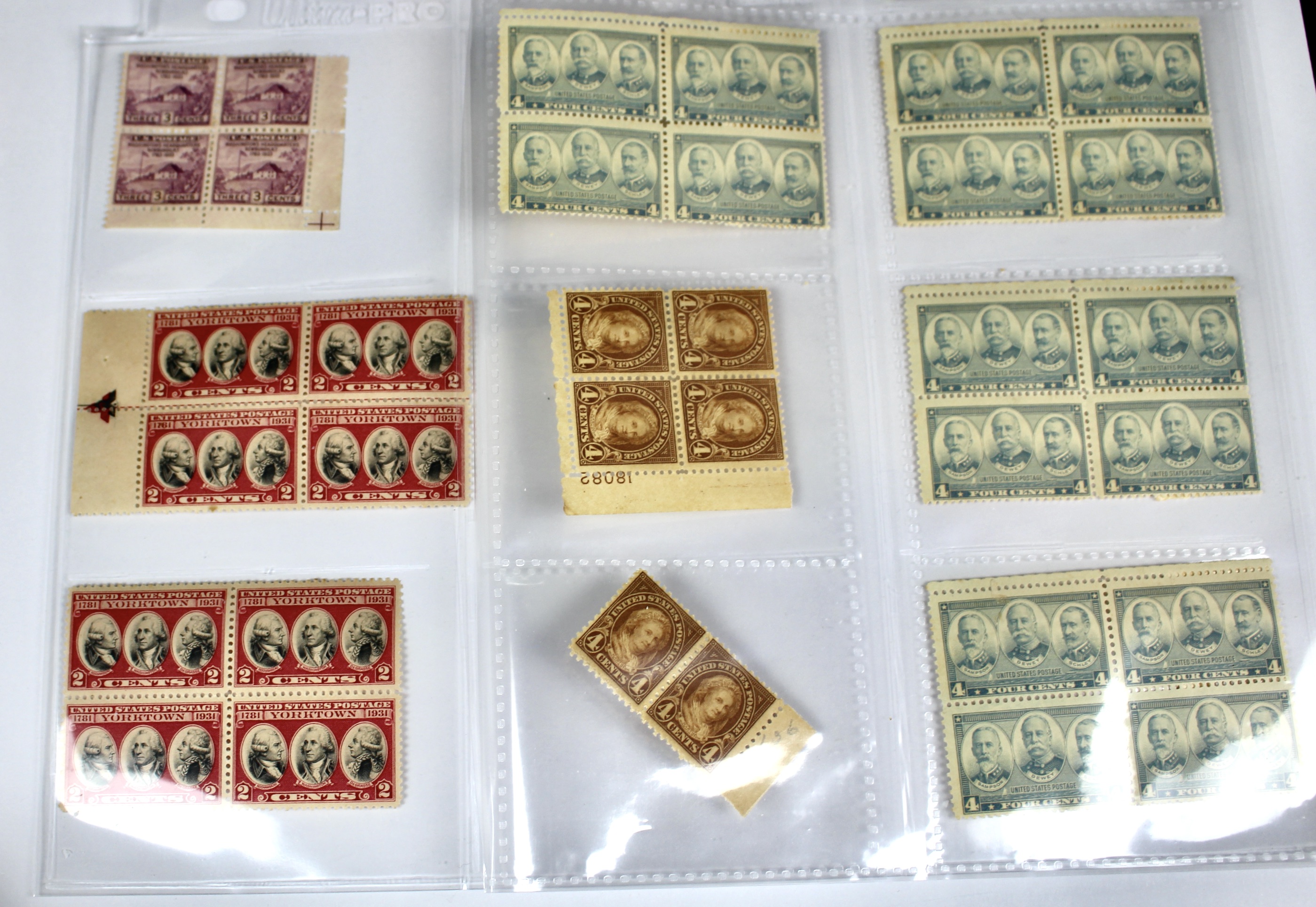 Very Large Group of Mint Condition U.S. Postage Stamps, 1920s through 1940s