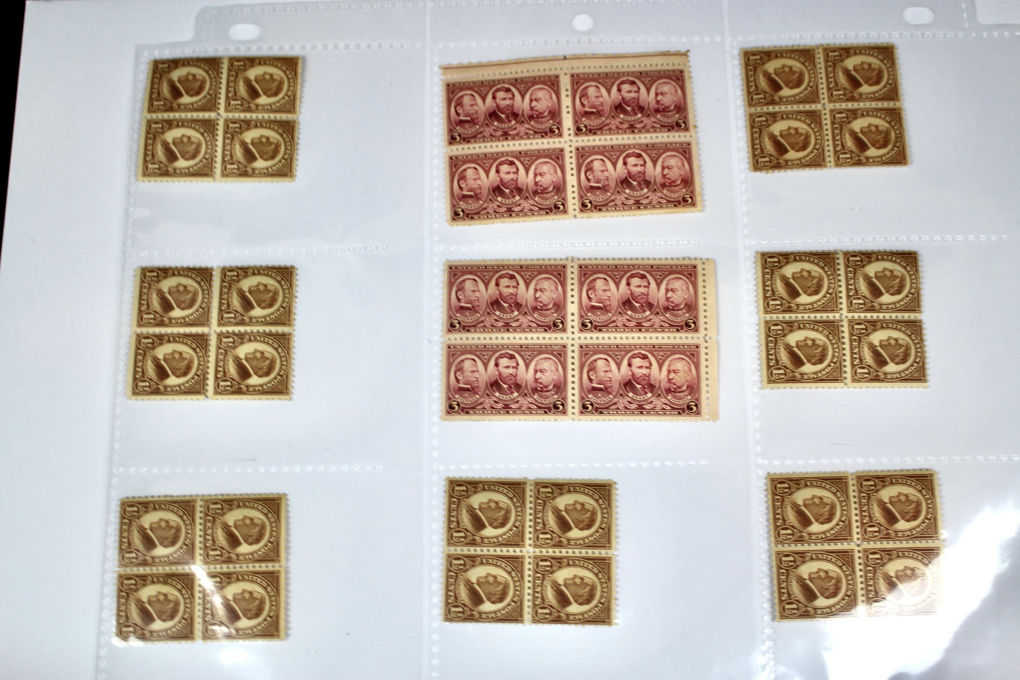 Very Large Group of Mint Condition U.S. Postage Stamps, 1920s through 1940s