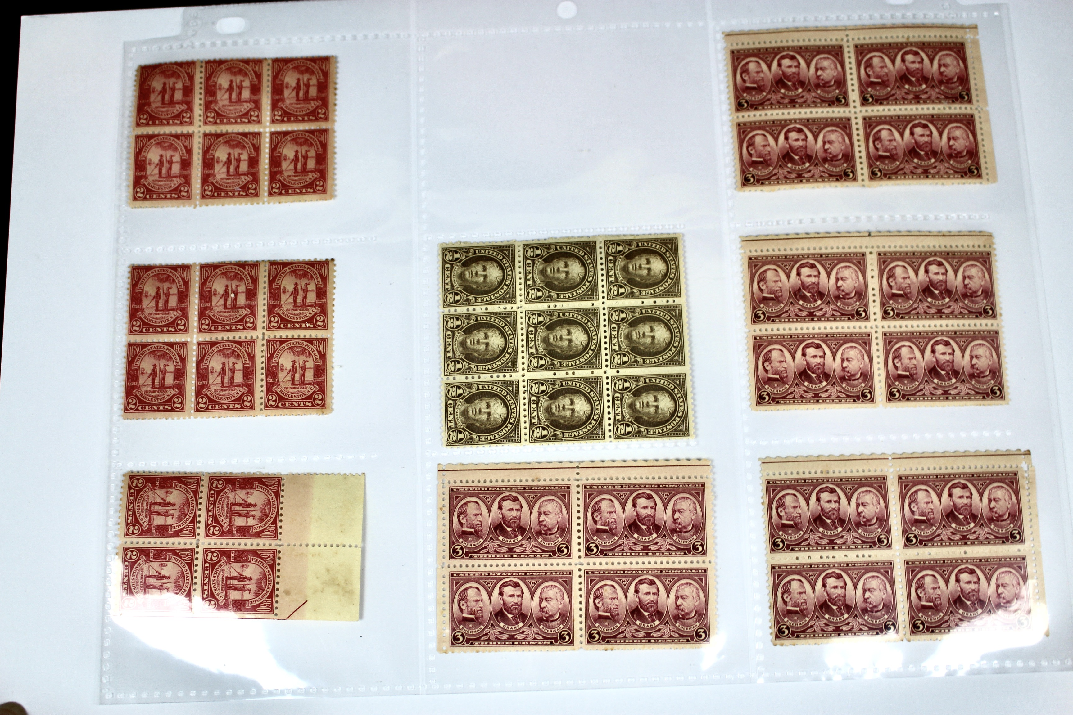 Very Large Group of Mint Condition U.S. Postage Stamps, 1920s through 1940s