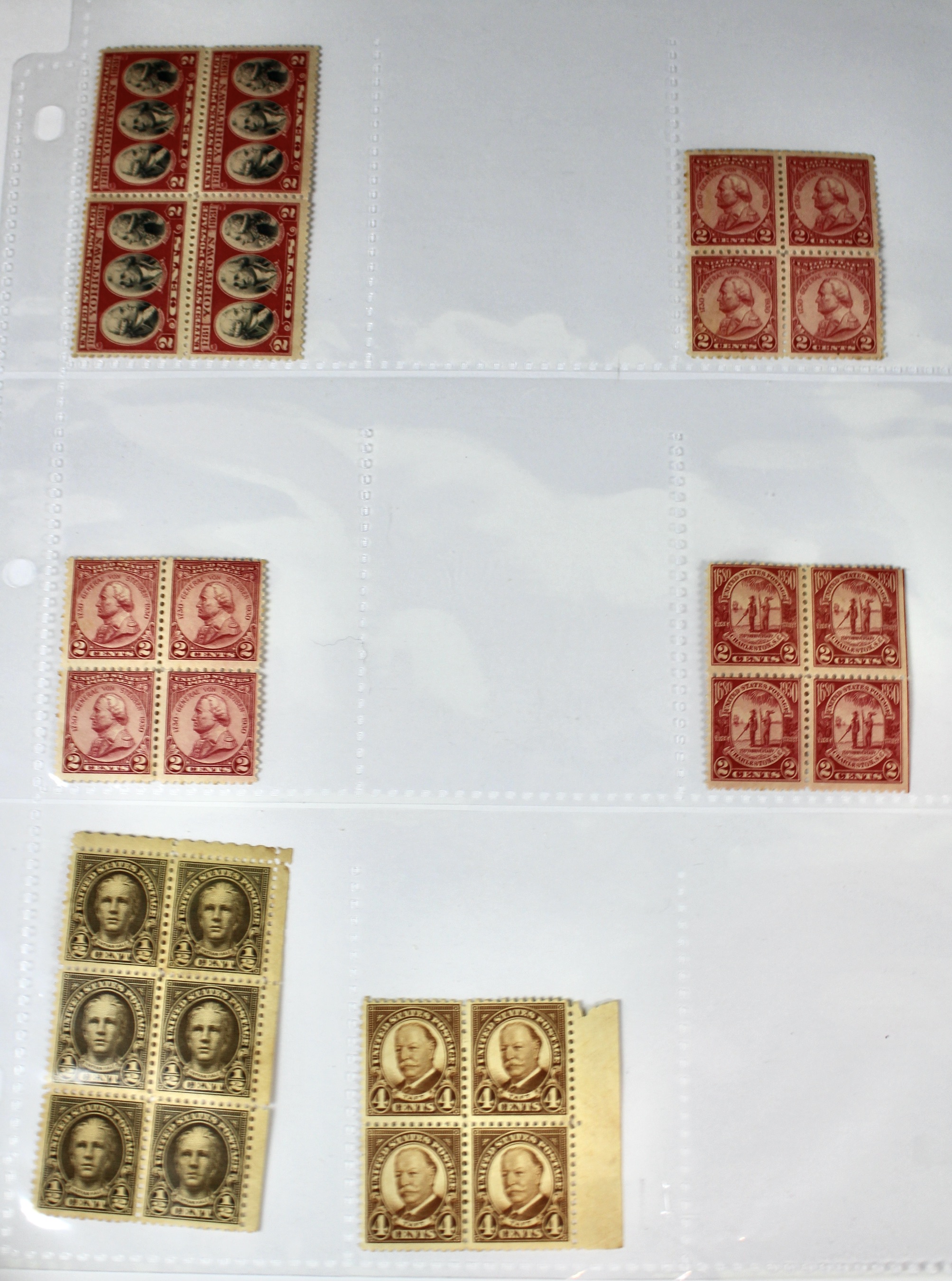 Very Large Group of Mint Condition U.S. Postage Stamps, 1920s through 1940s