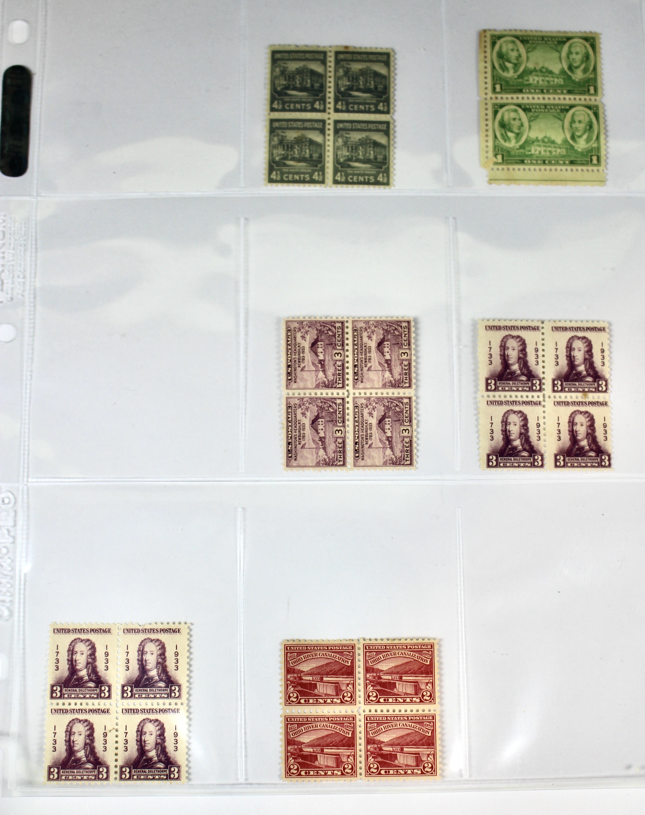 Very Large Group of Mint Condition U.S. Postage Stamps, 1920s through 1940s