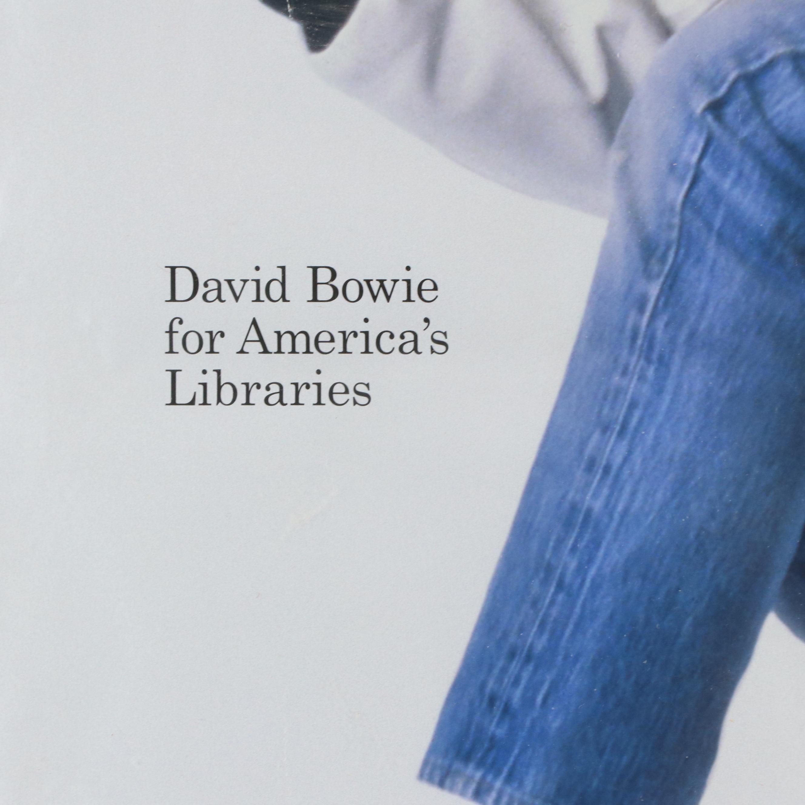 American Library Association David Bowie "READ" Poster, 1987