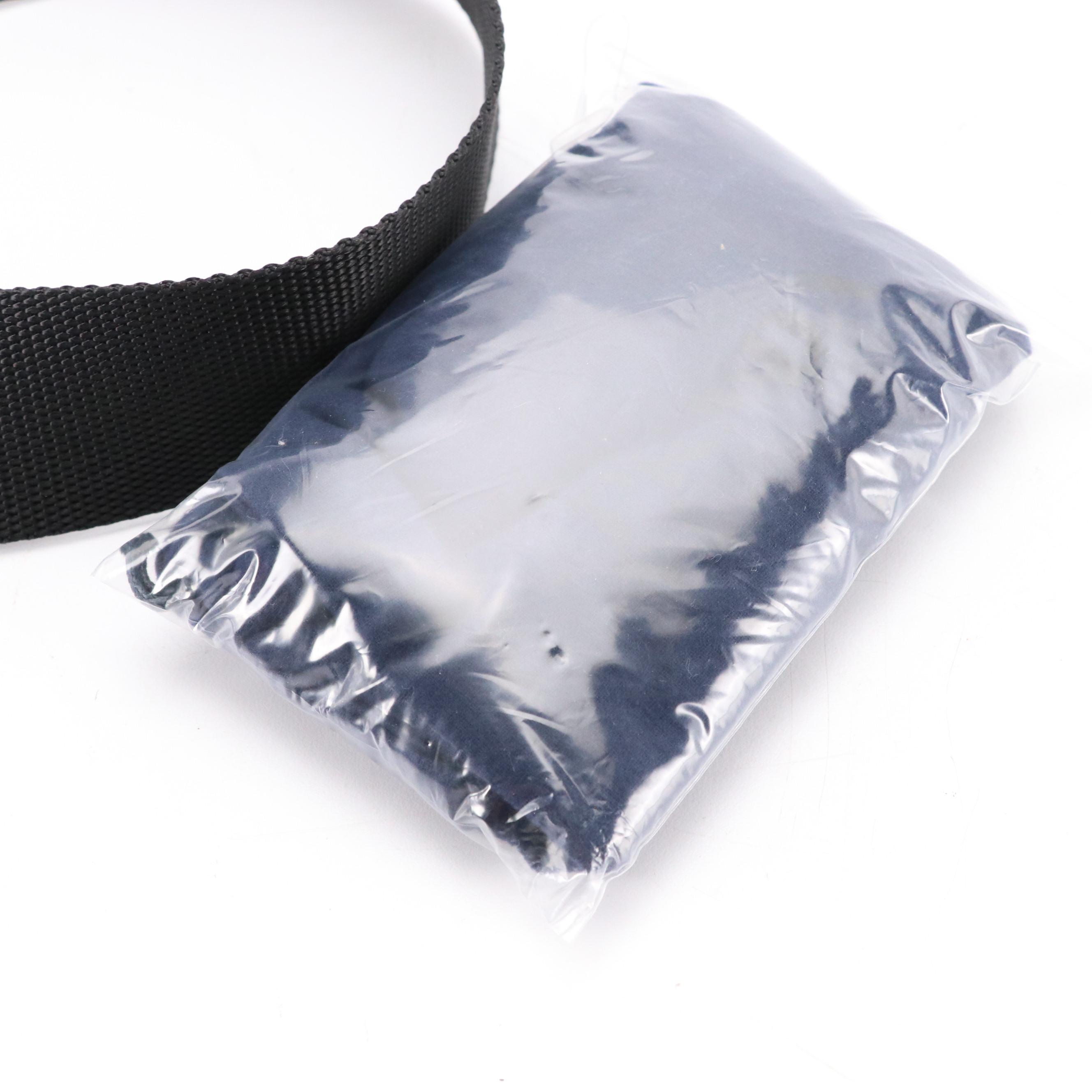 Prada Black Tessuto Nylon Crossbody Bag with Saffiano Leather Trim