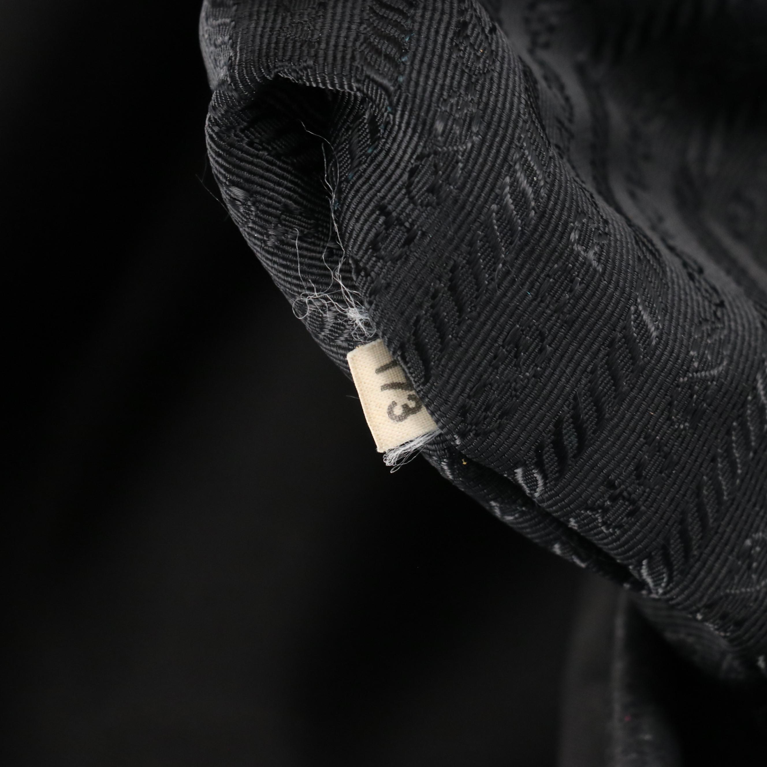 Prada Black Tessuto Nylon Shoulder Bag