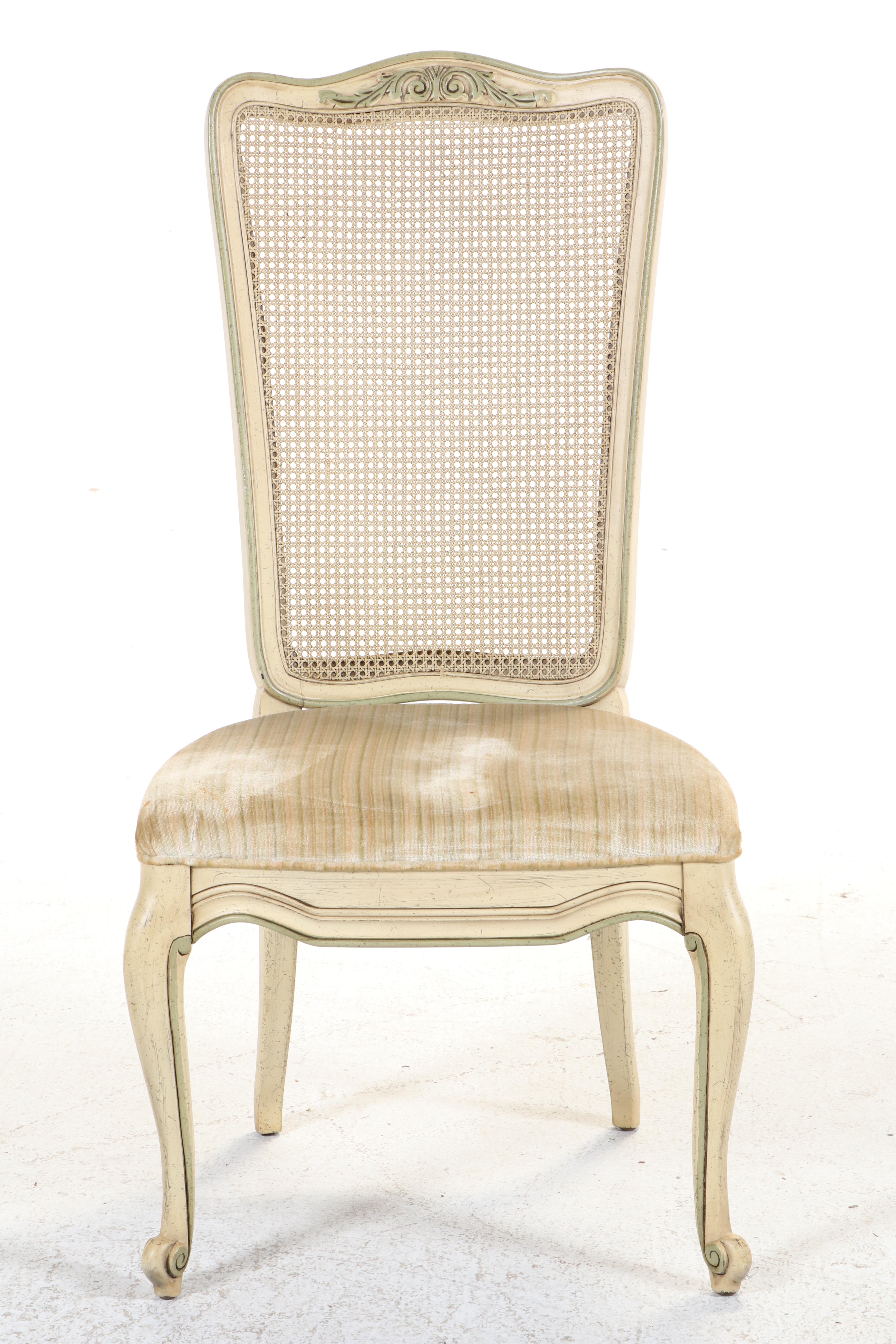 Thirteen Piece White Furniture Co. French Provincial Style Dining Set