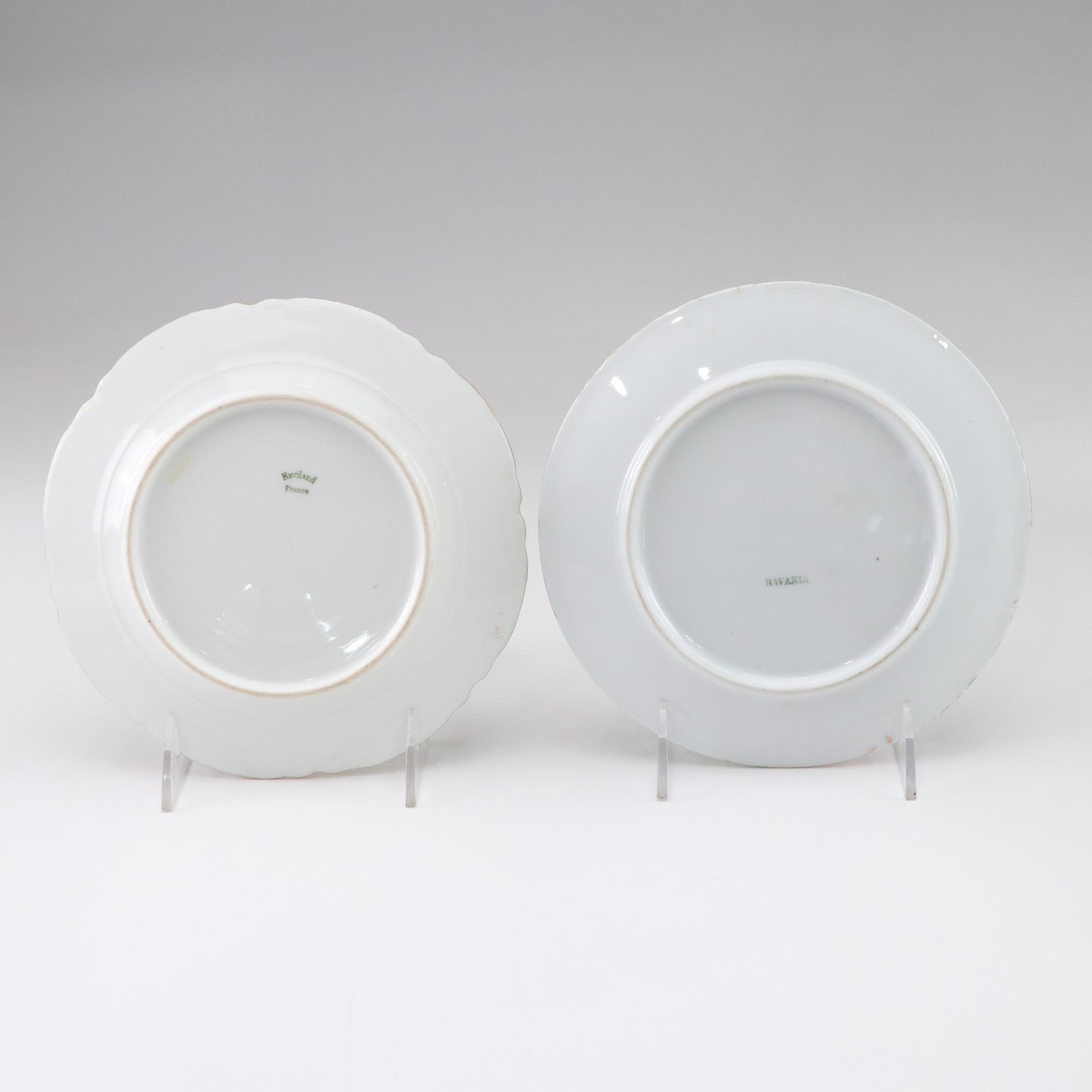 Gilt Porcelain Dishware Featuring Haviland, Hertel Jacob and More