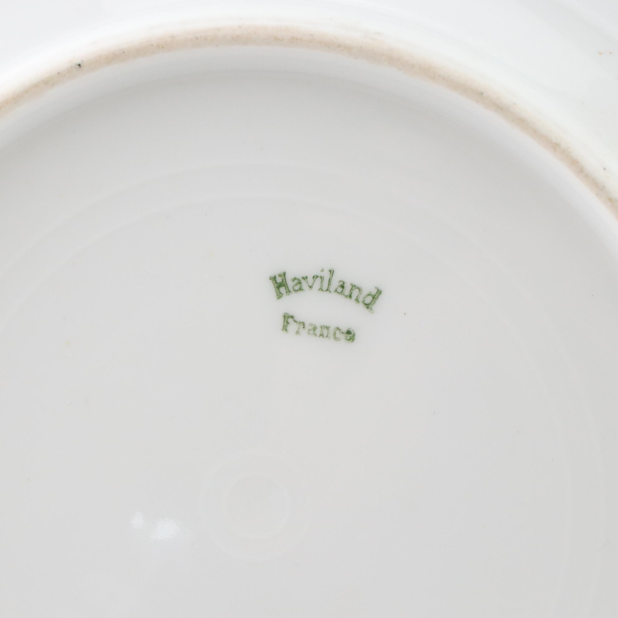 Gilt Porcelain Dishware Featuring Haviland, Hertel Jacob and More