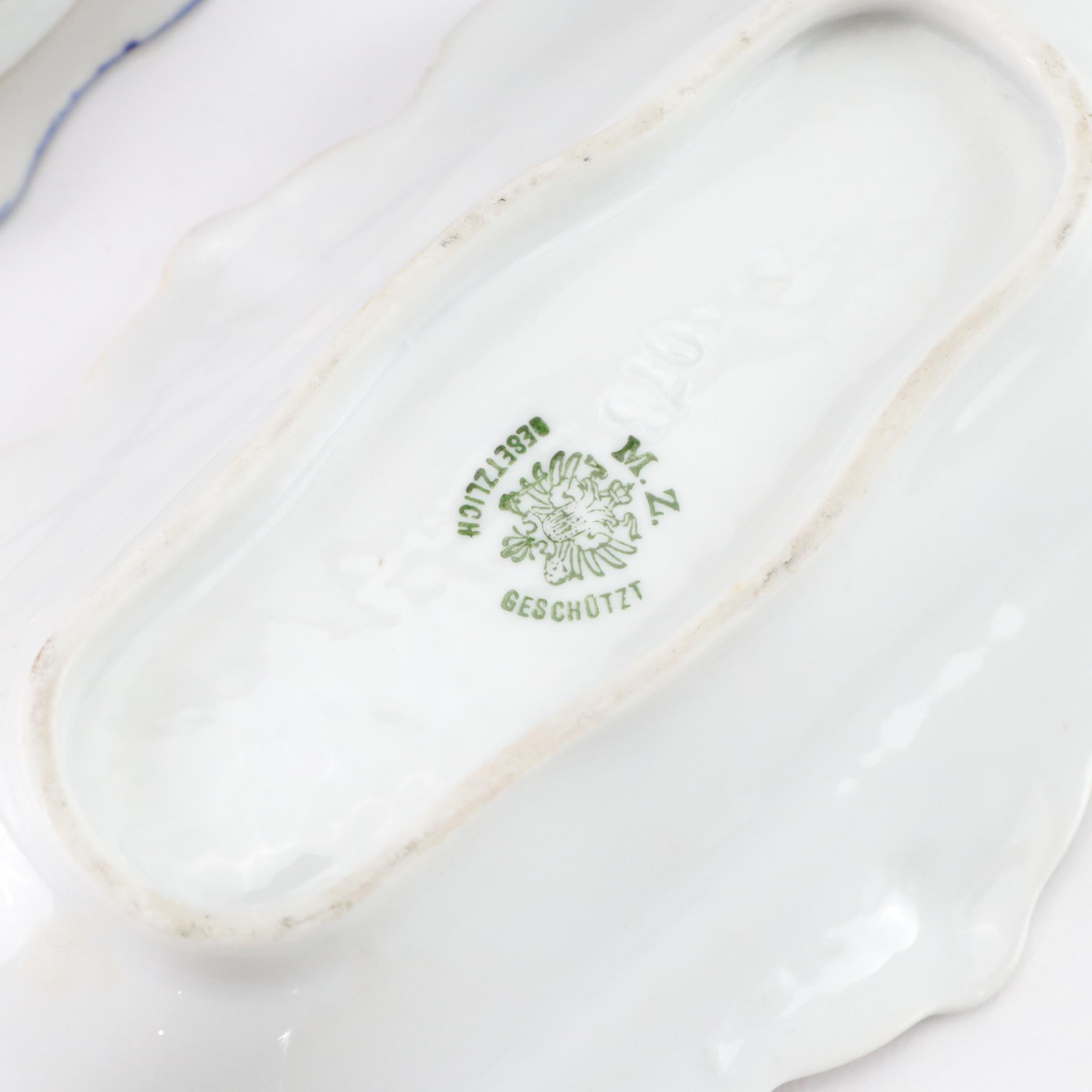 Gilt Porcelain Dishware Featuring Haviland, Hertel Jacob and More