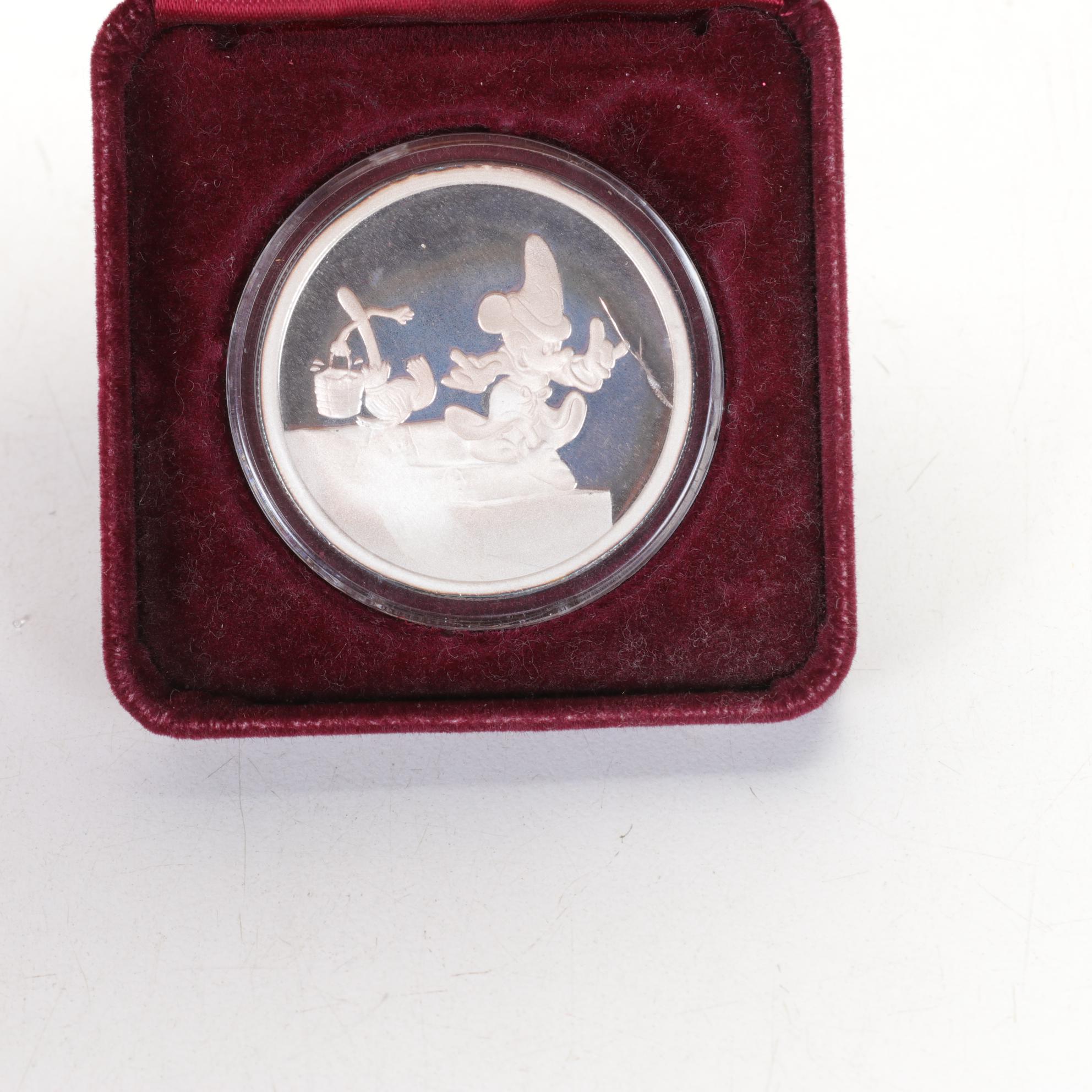 Fantasia 50th Anniversary Commemorative Coin & Other Disney Collectibles