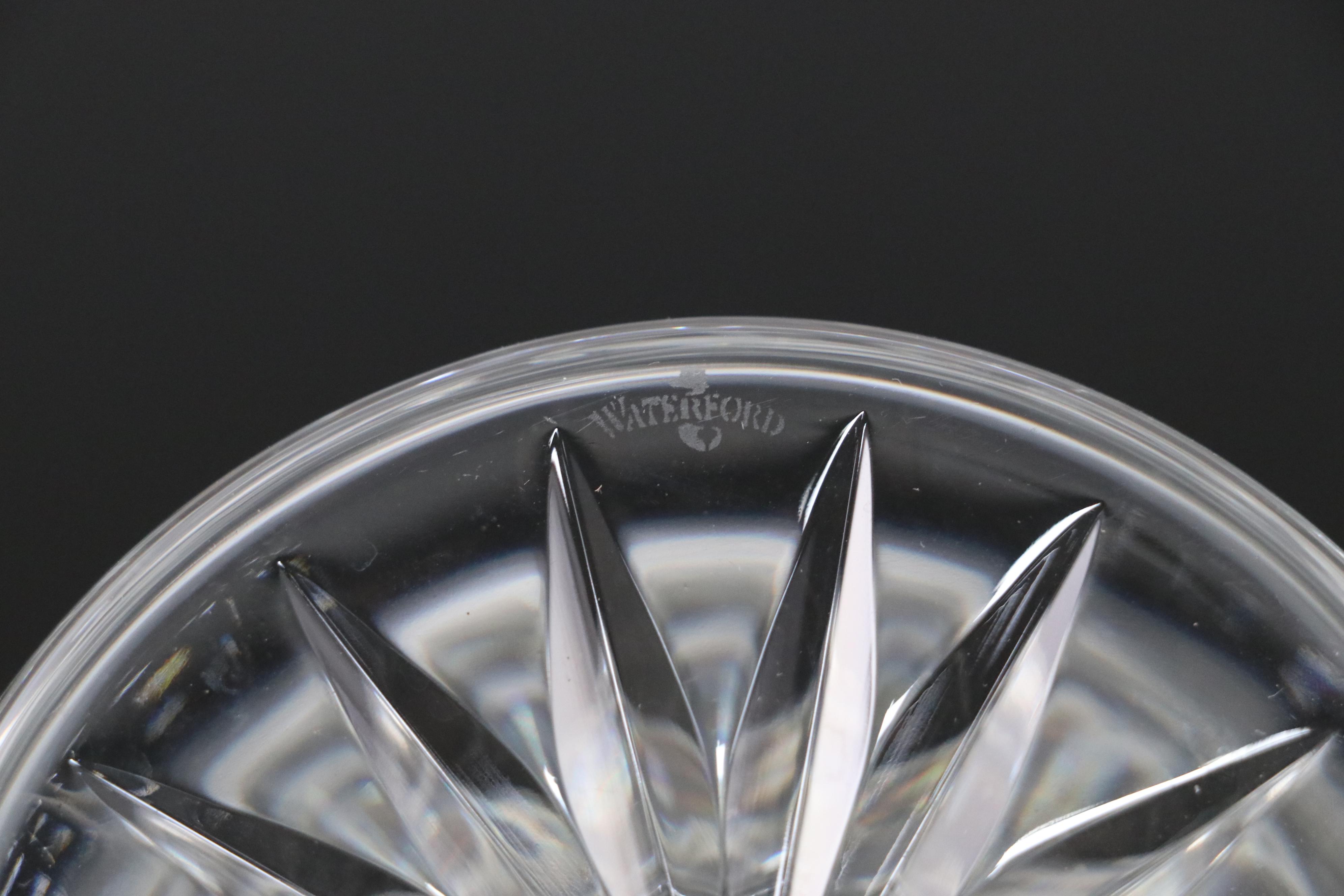 Waterford Crystal "Starburst" with "Hibernia" and Other Vases