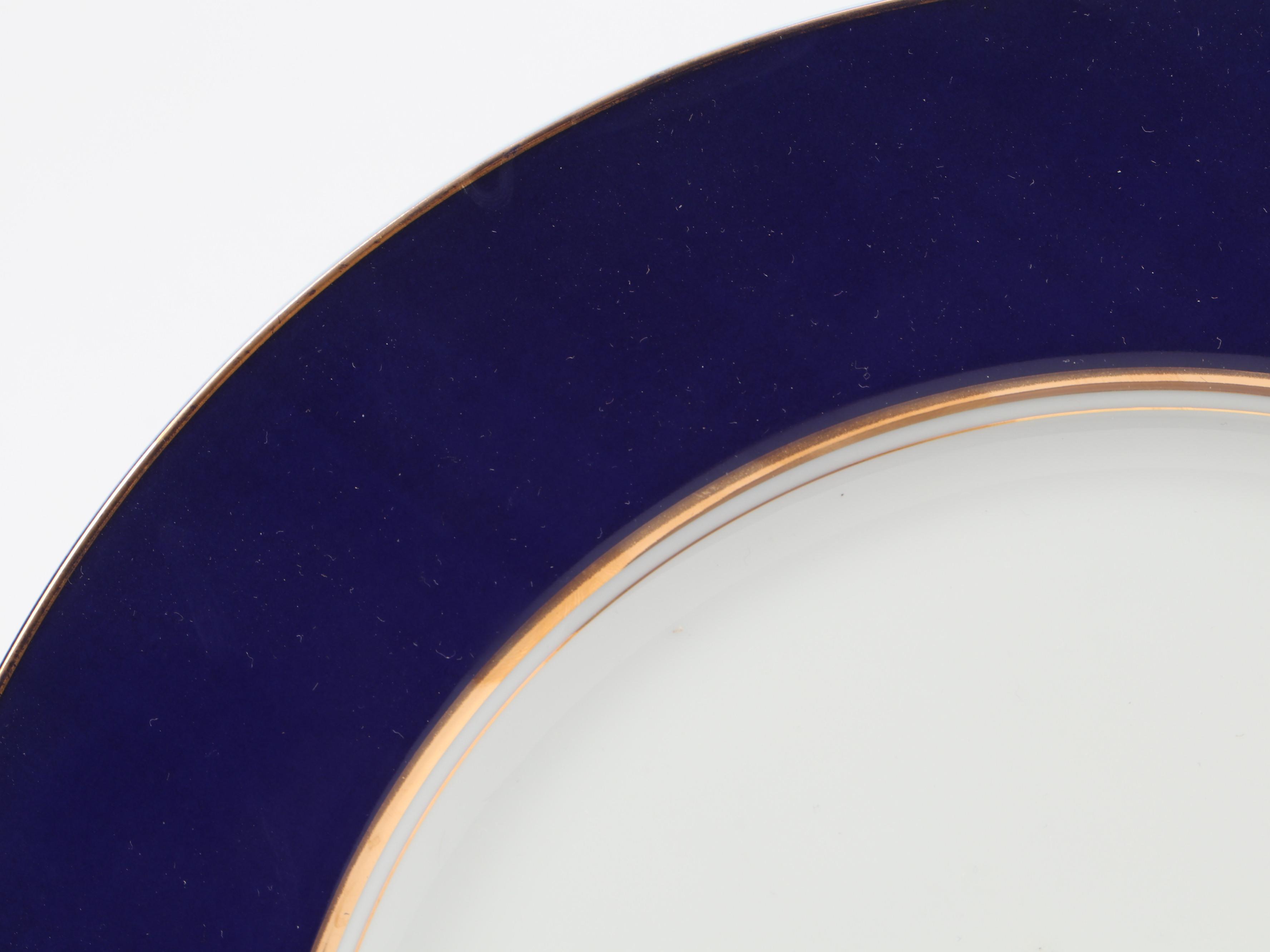 Cathy Hardwick for Mikasa "Royal Cobalt" Porcelain Dinnerware, 1981