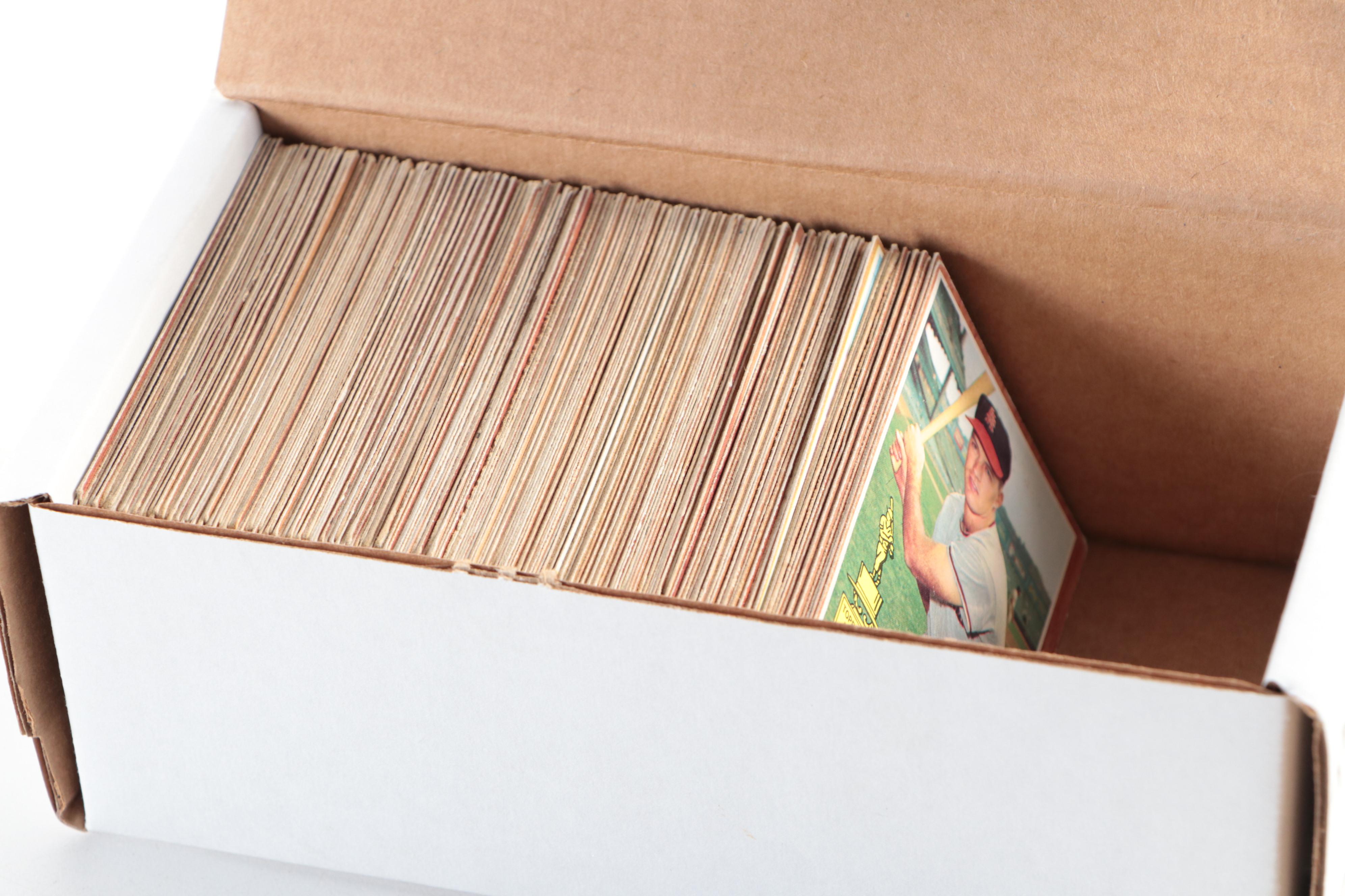 1962 Topps Baseball Cards Featuring Al Kaline, Bill Mazeroski, and More