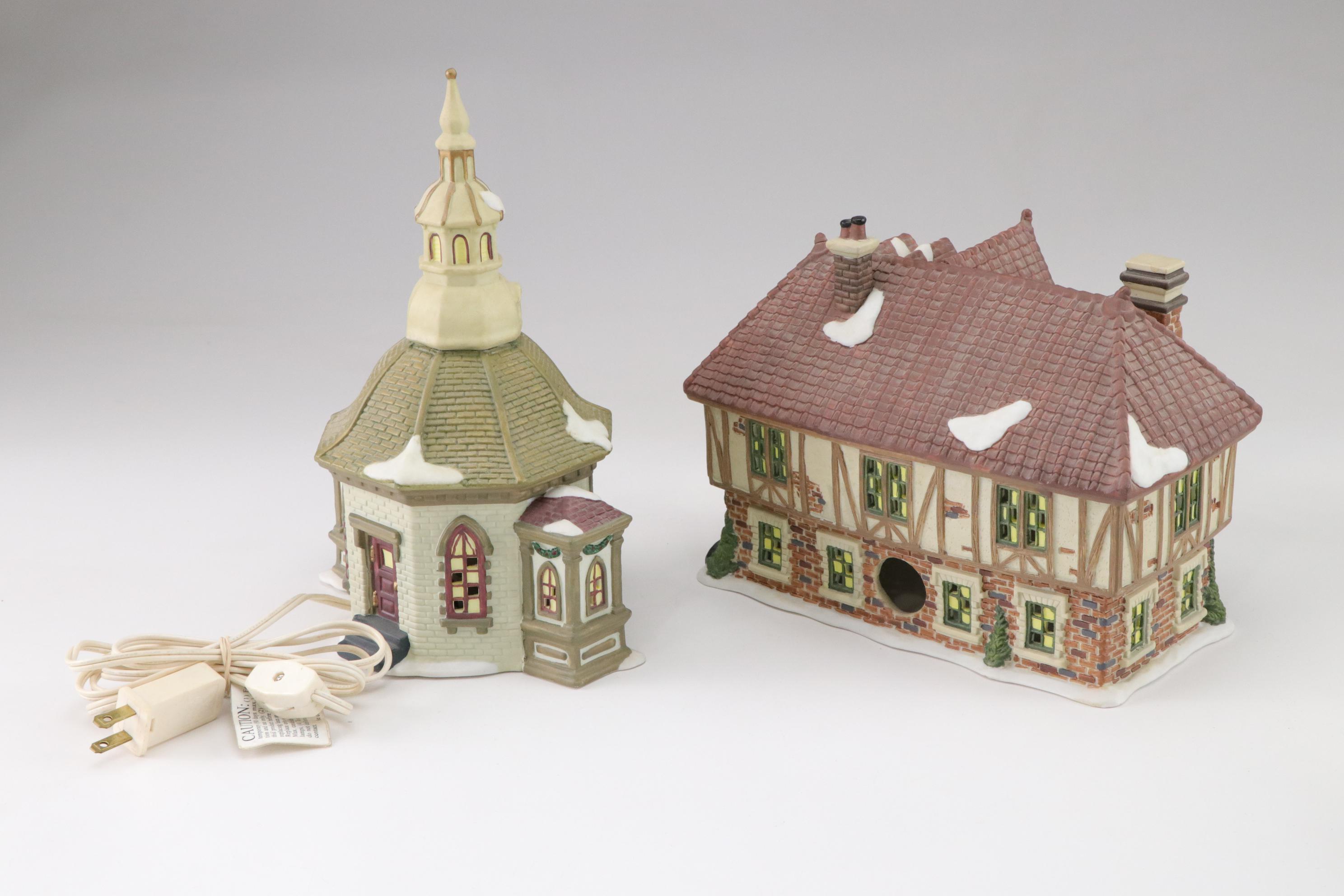 Department 56 Christmas Village Featuring "The Pottery Wheel" and More