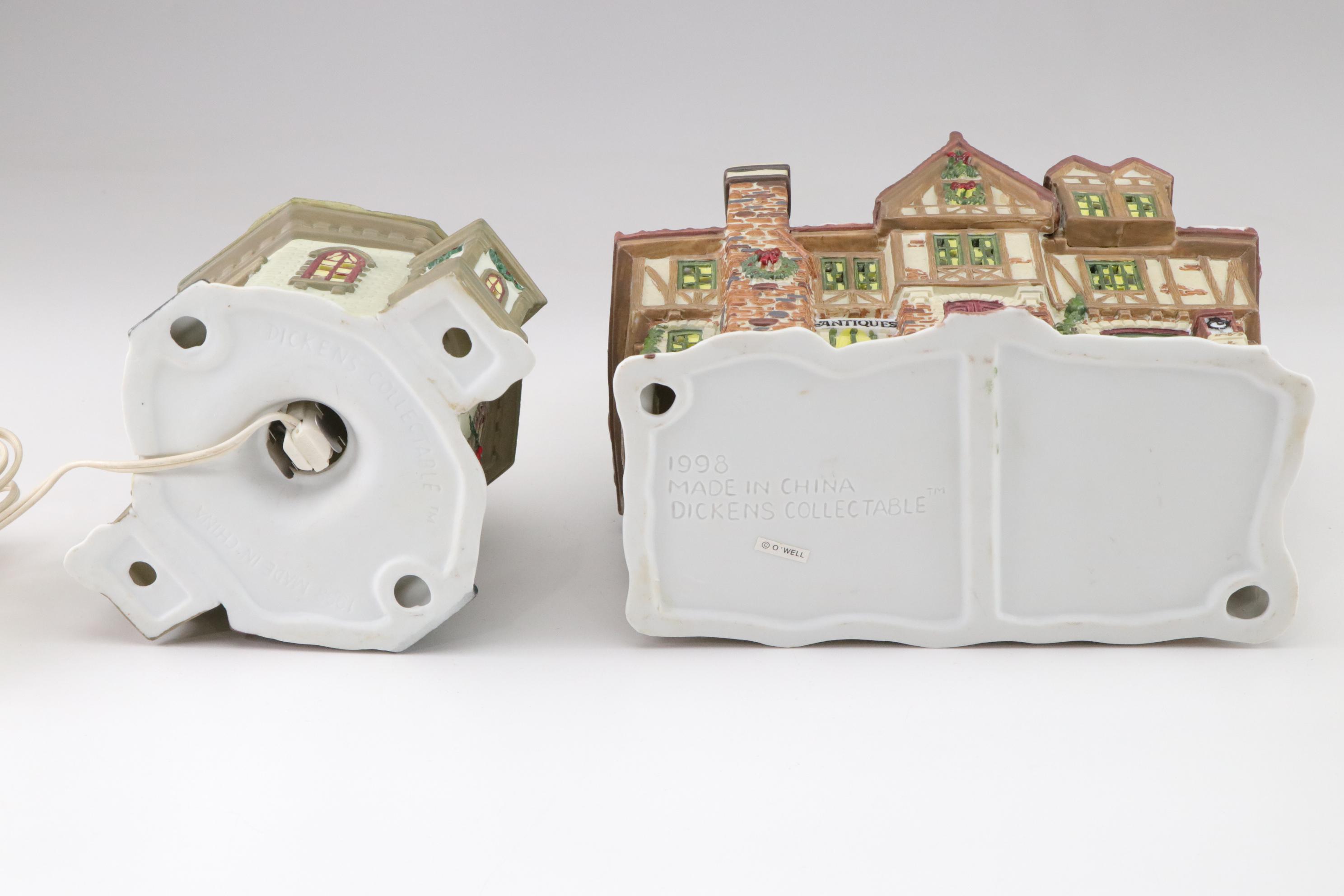 Department 56 Christmas Village Featuring "The Pottery Wheel" and More