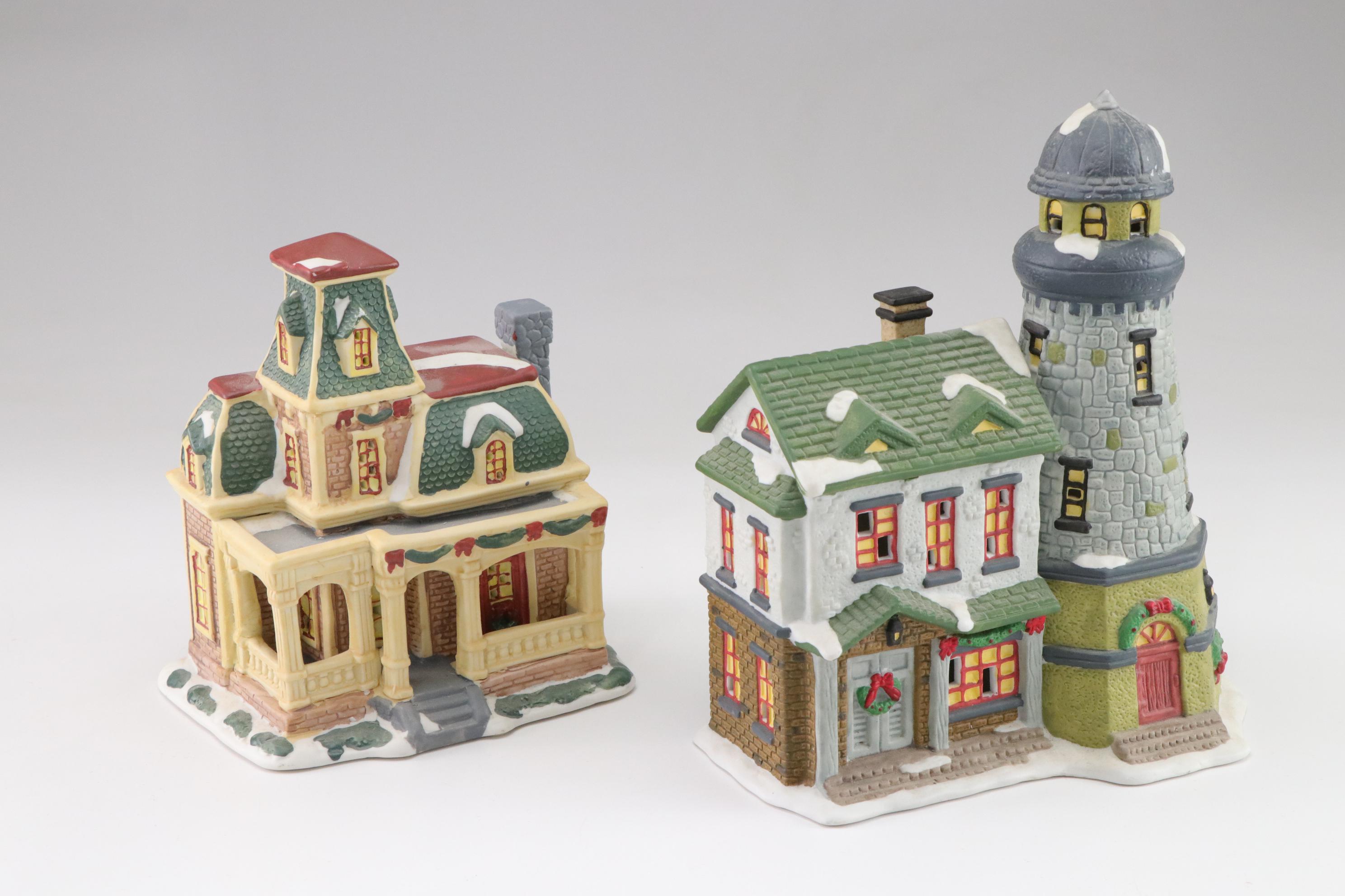 Department 56 Christmas Village Featuring "The Pottery Wheel" and More