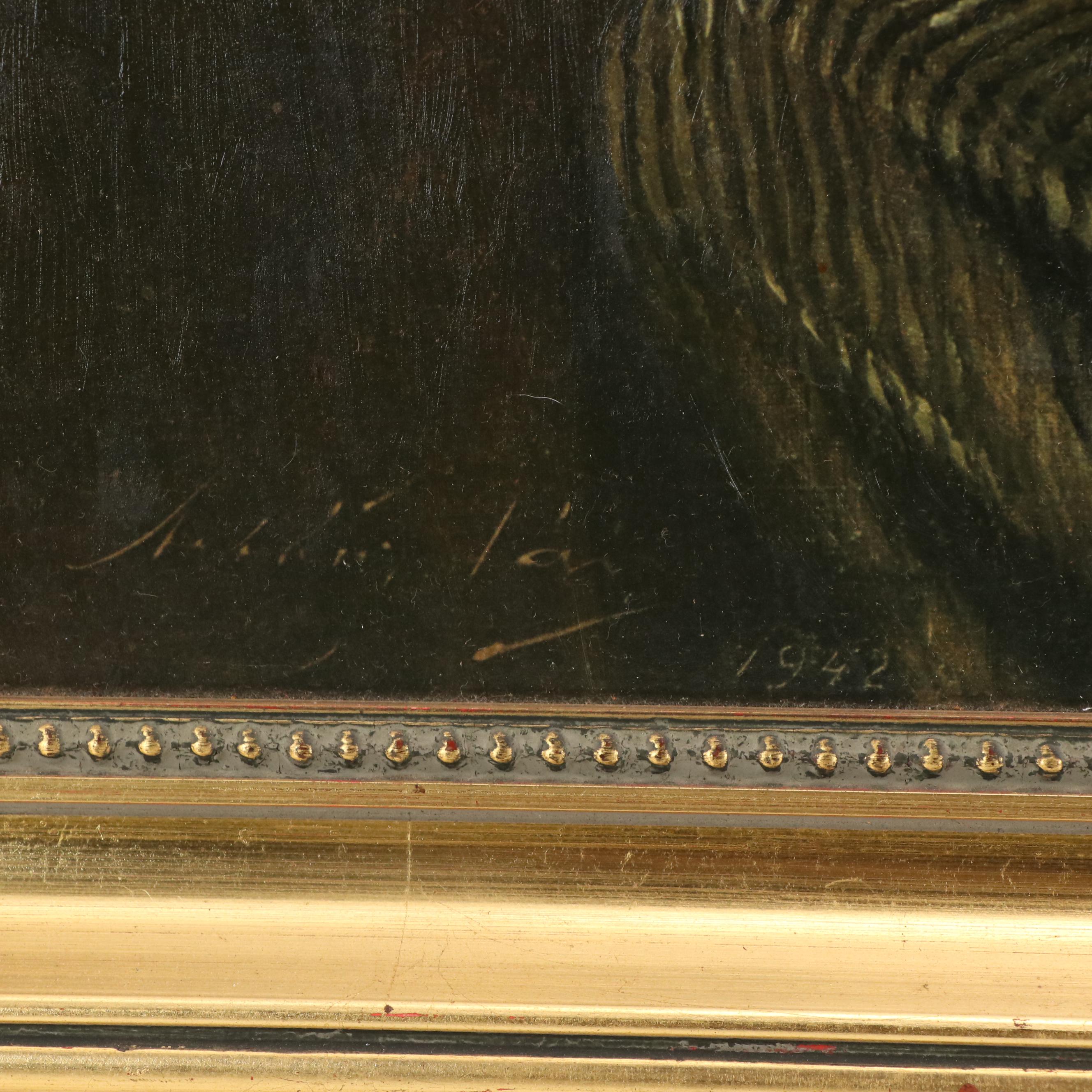 Offset Lithograph After Graham Sutherland "Portrait of Winston Churchill"