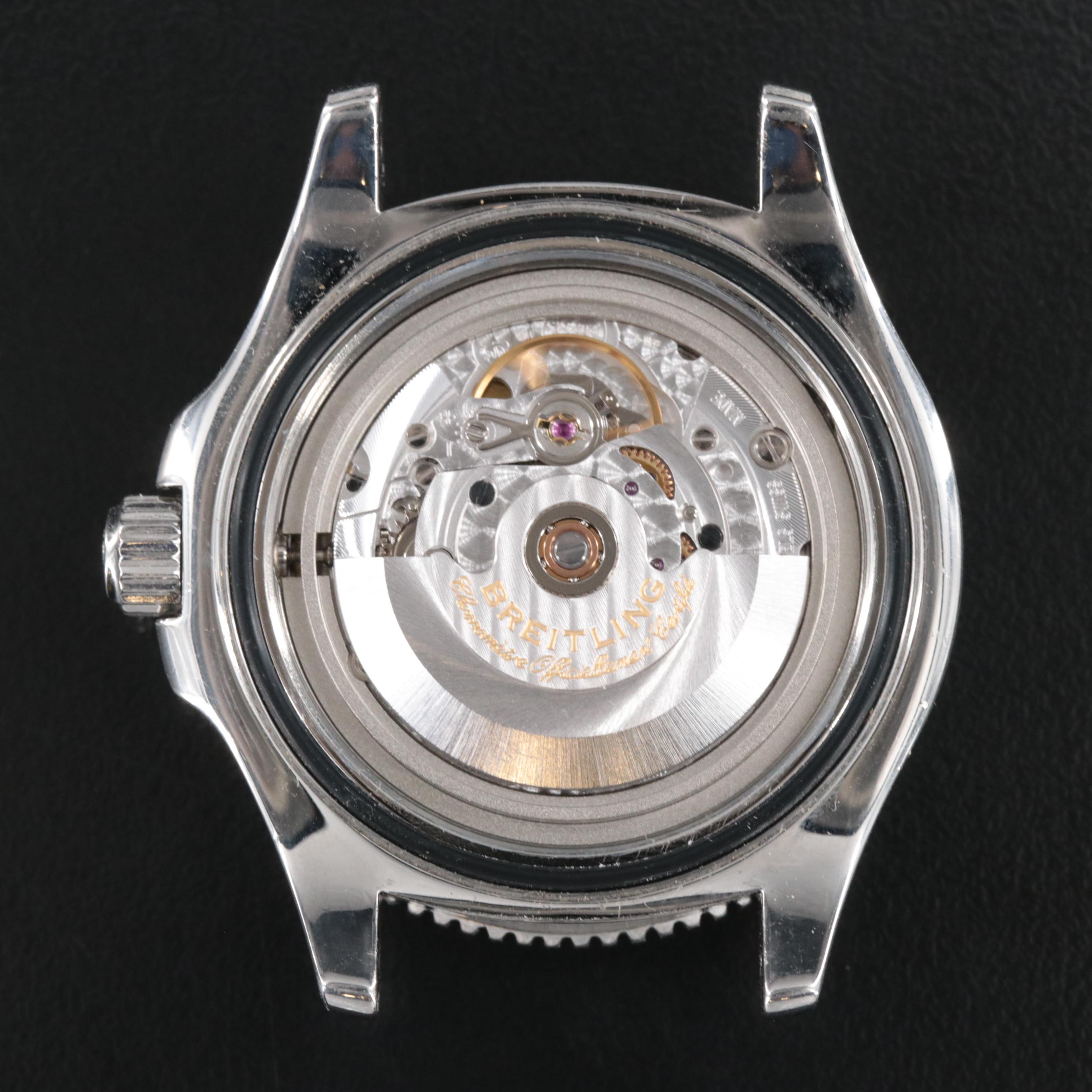 Breitling SuperOcean 42 Abyss Black/Red Automatic Watch