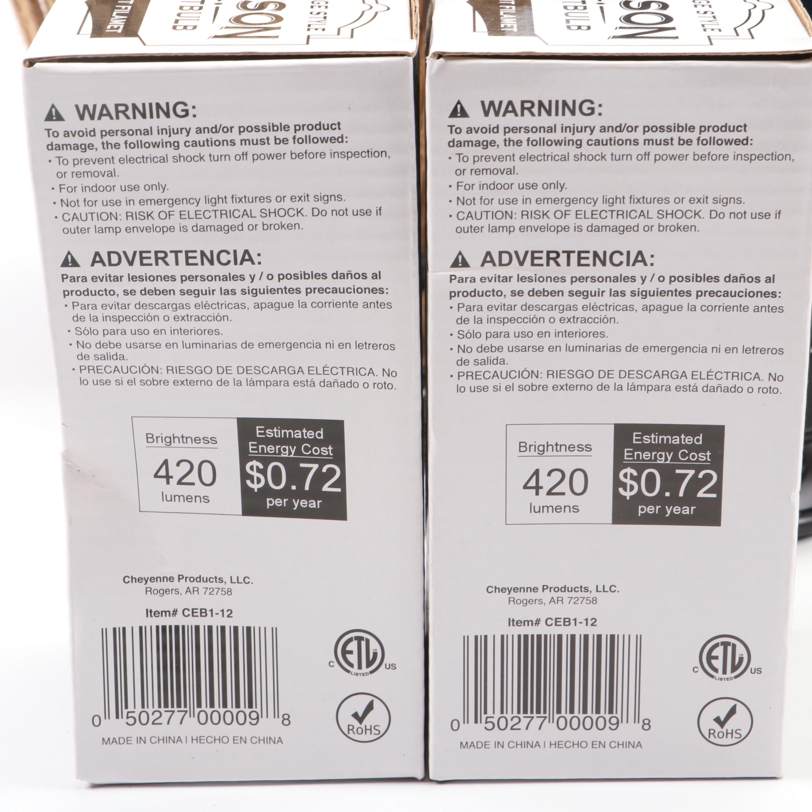 Blue Glazed Dipped Table Lamp with Rope Pendant Lights and Edison Light Bulbs