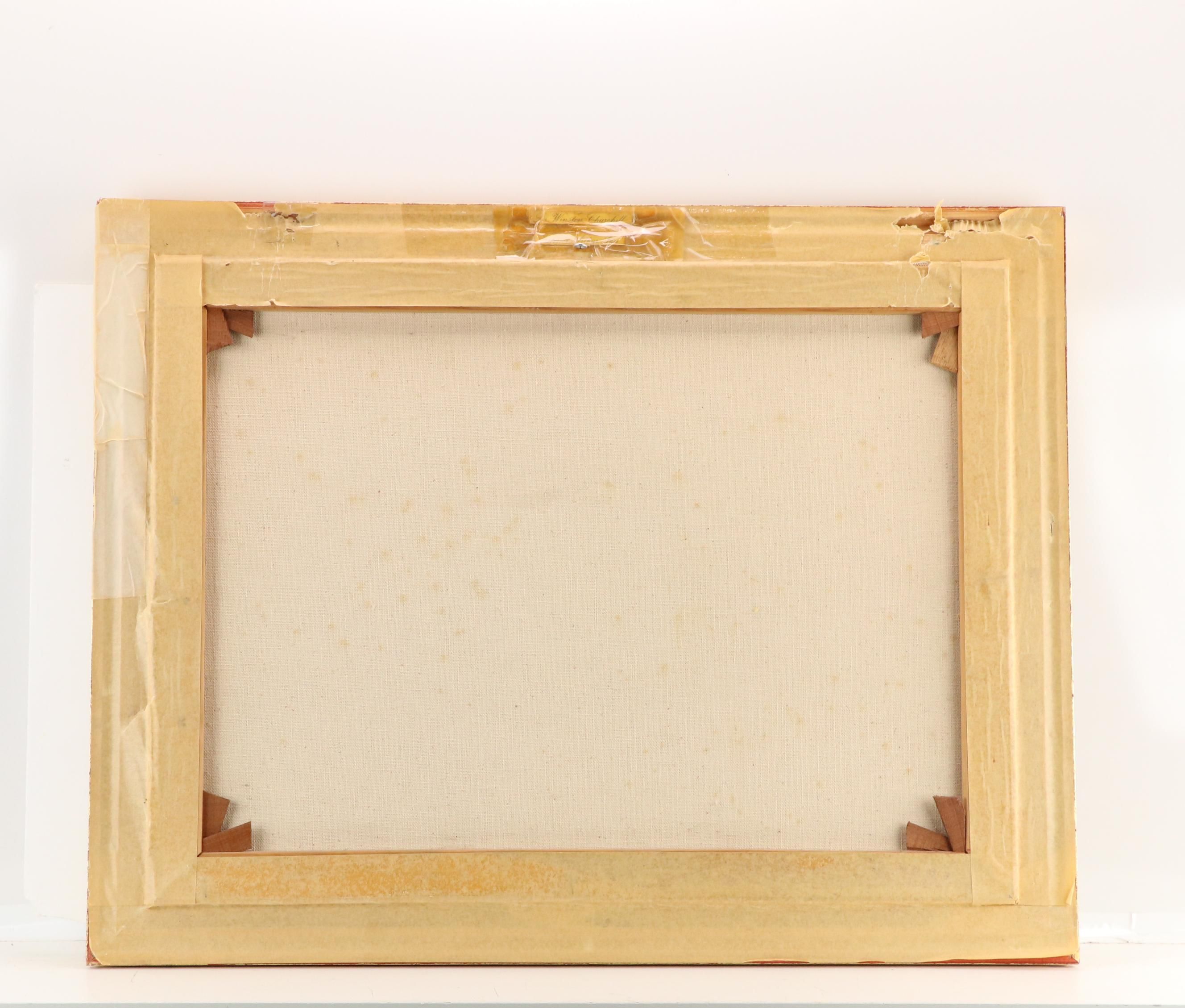 Offset Lithograph After Graham Sutherland "Portrait of Winston Churchill"