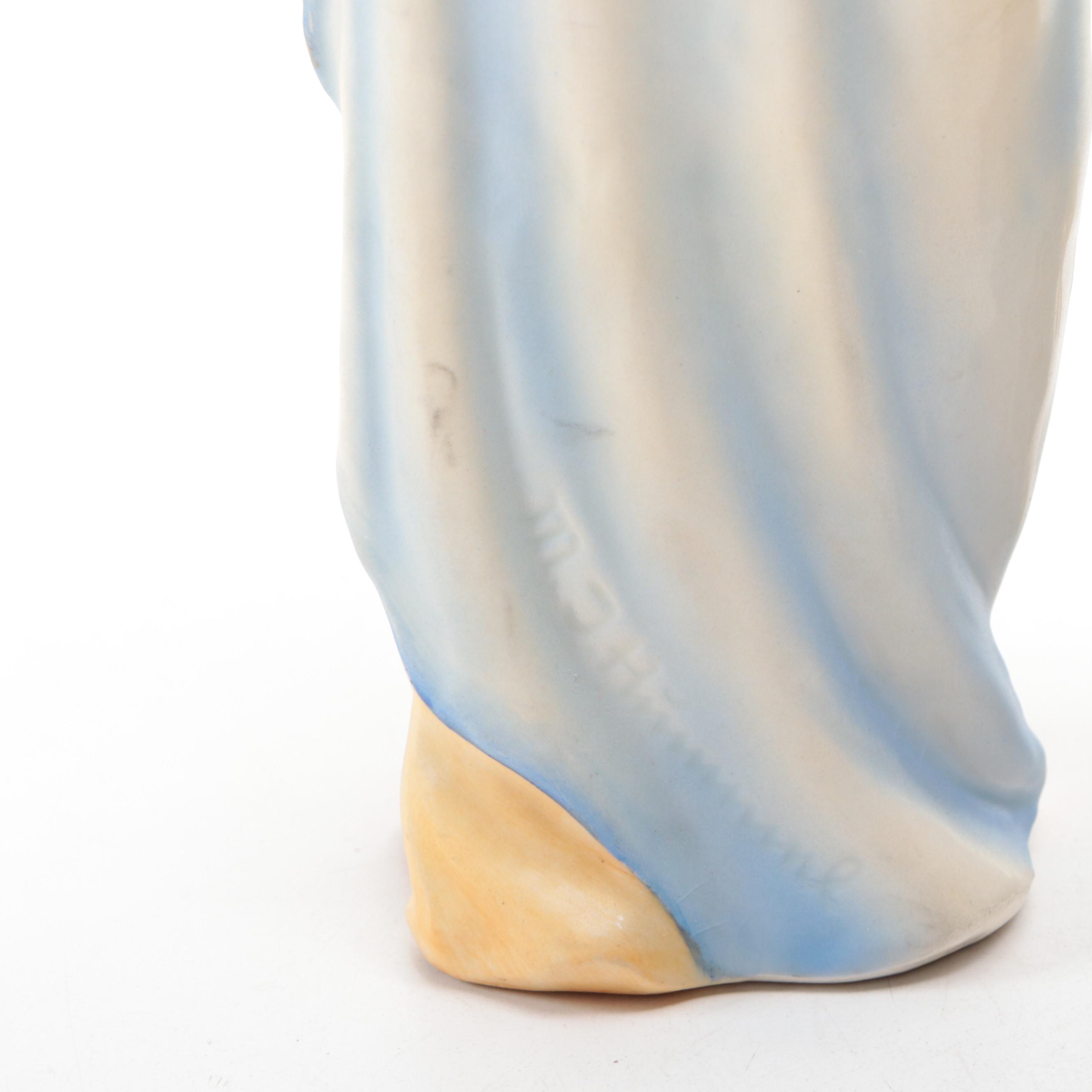 Goebel Hummel Porcelain Nativity Figurines, Mid-20th Century