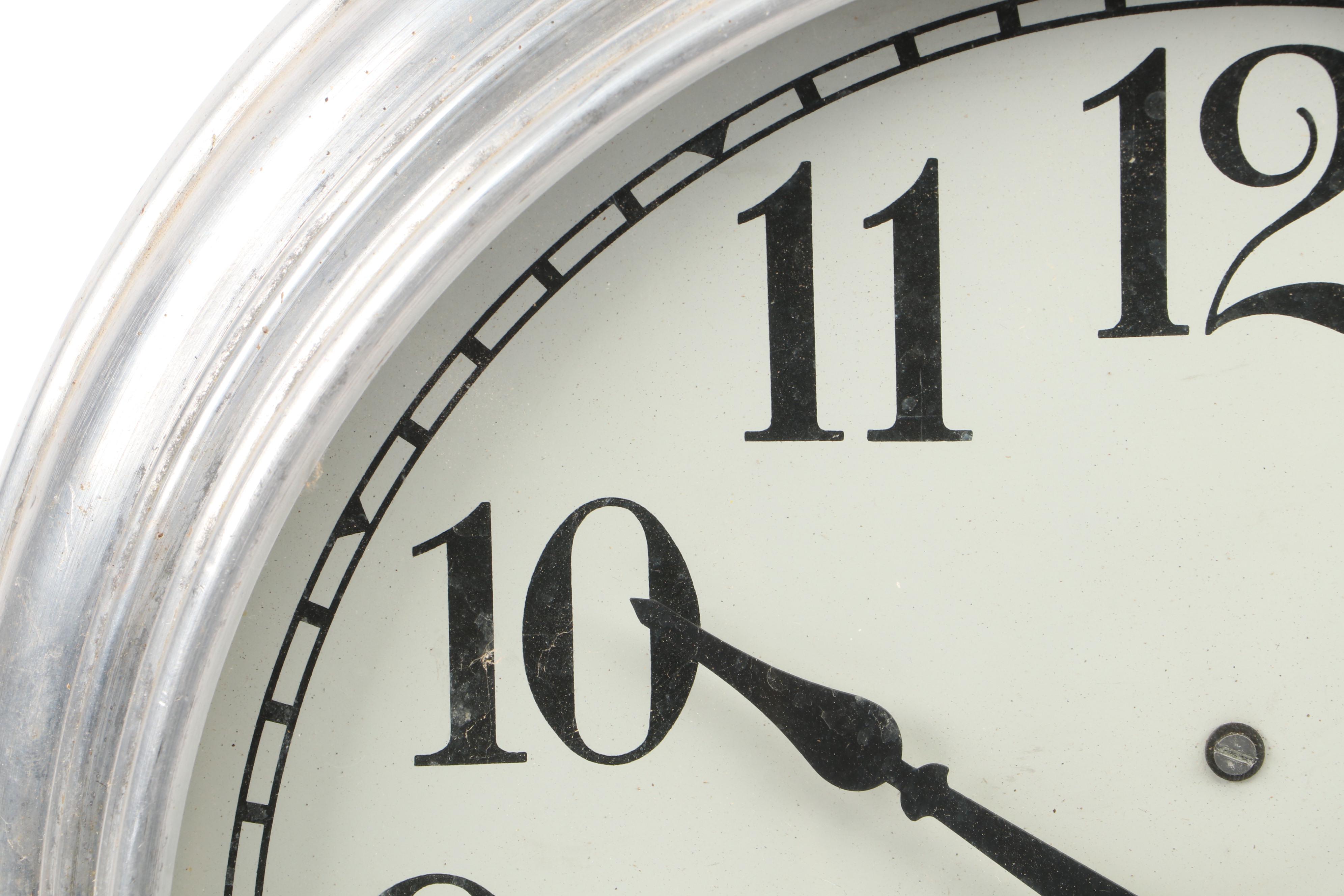 The Standard Electric Time Co. Wall Clock