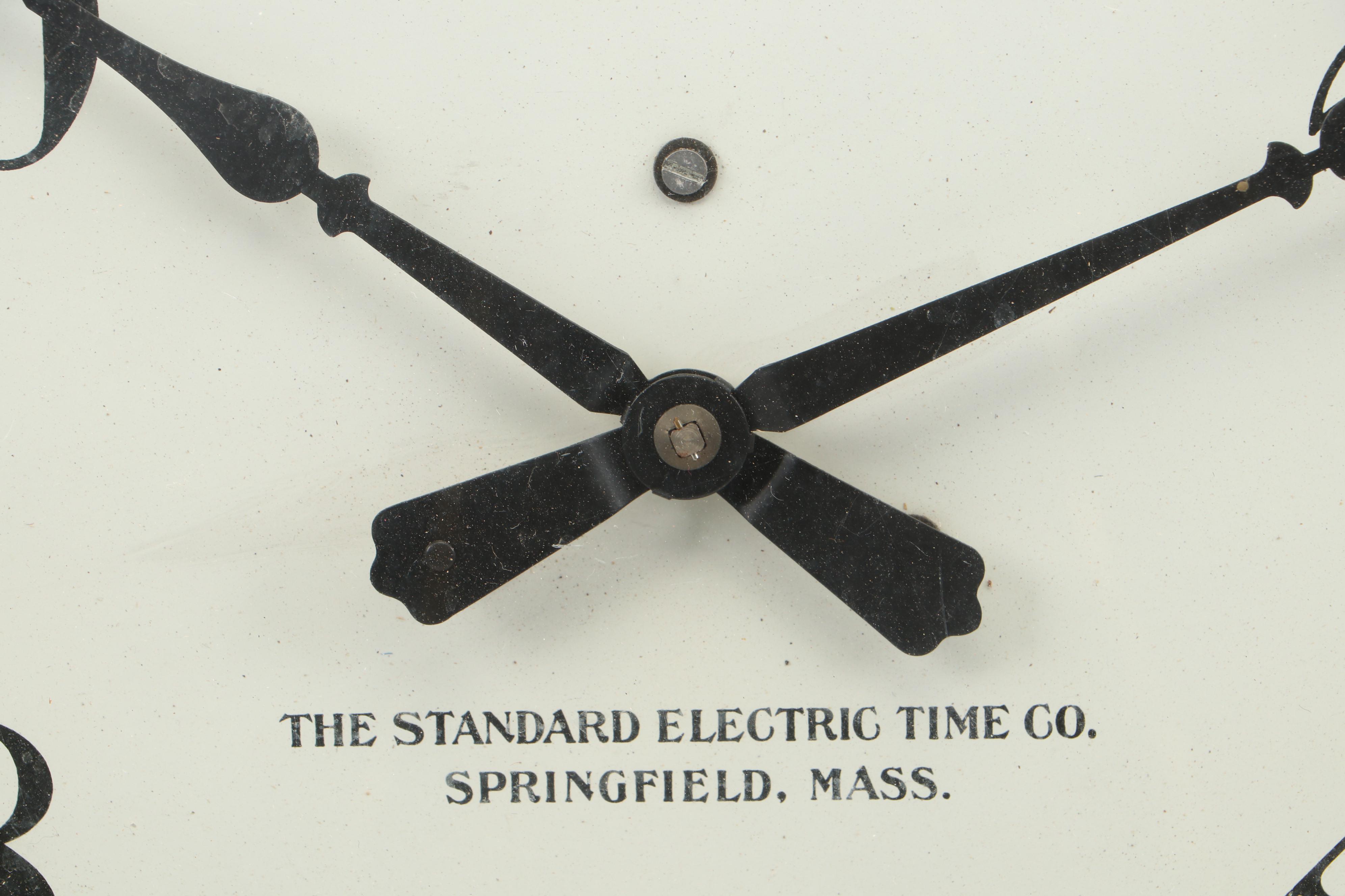 The Standard Electric Time Co. Wall Clock