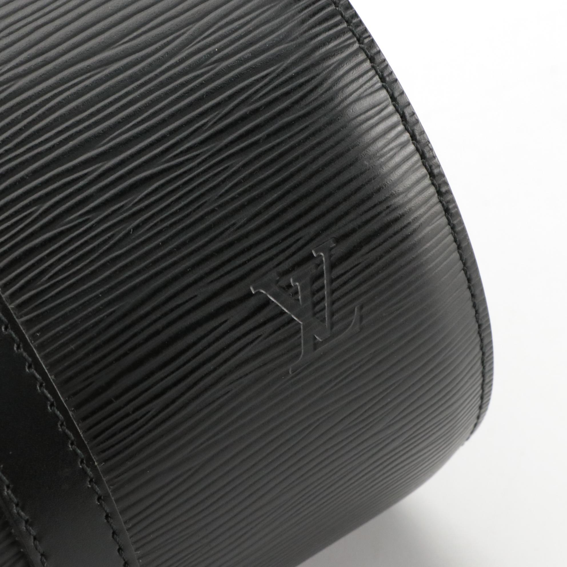 Louis Vuitton Soufflot in Black Epi Leather