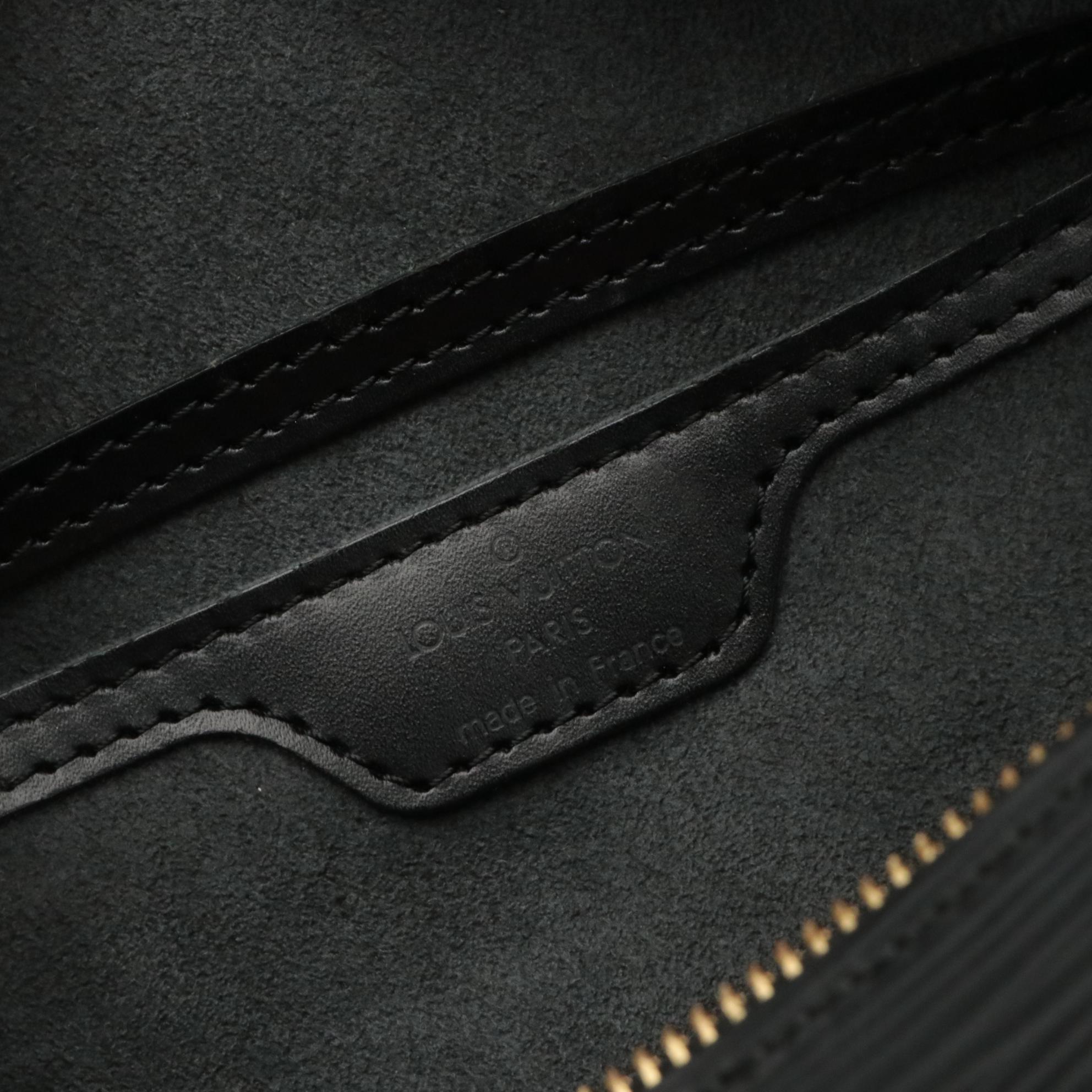 Louis Vuitton Soufflot in Black Epi Leather