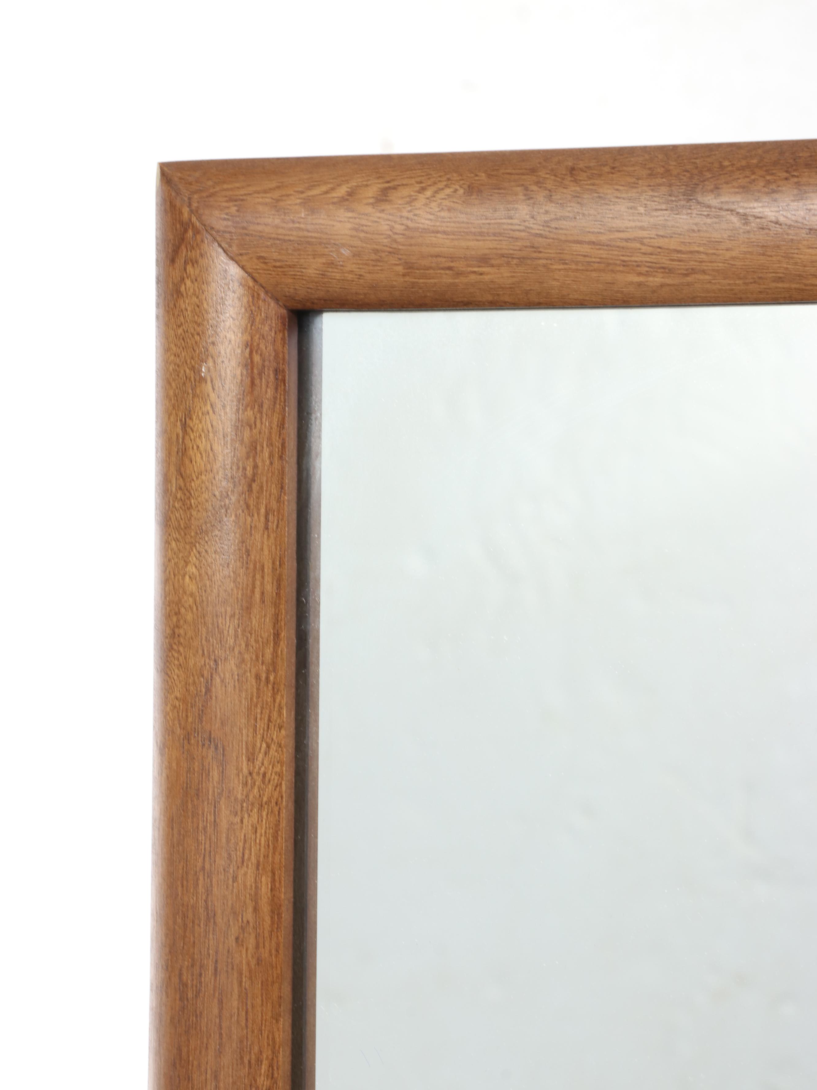 Dixie Furniture Mid Century Modern Walnut Nine-Drawer Dresser