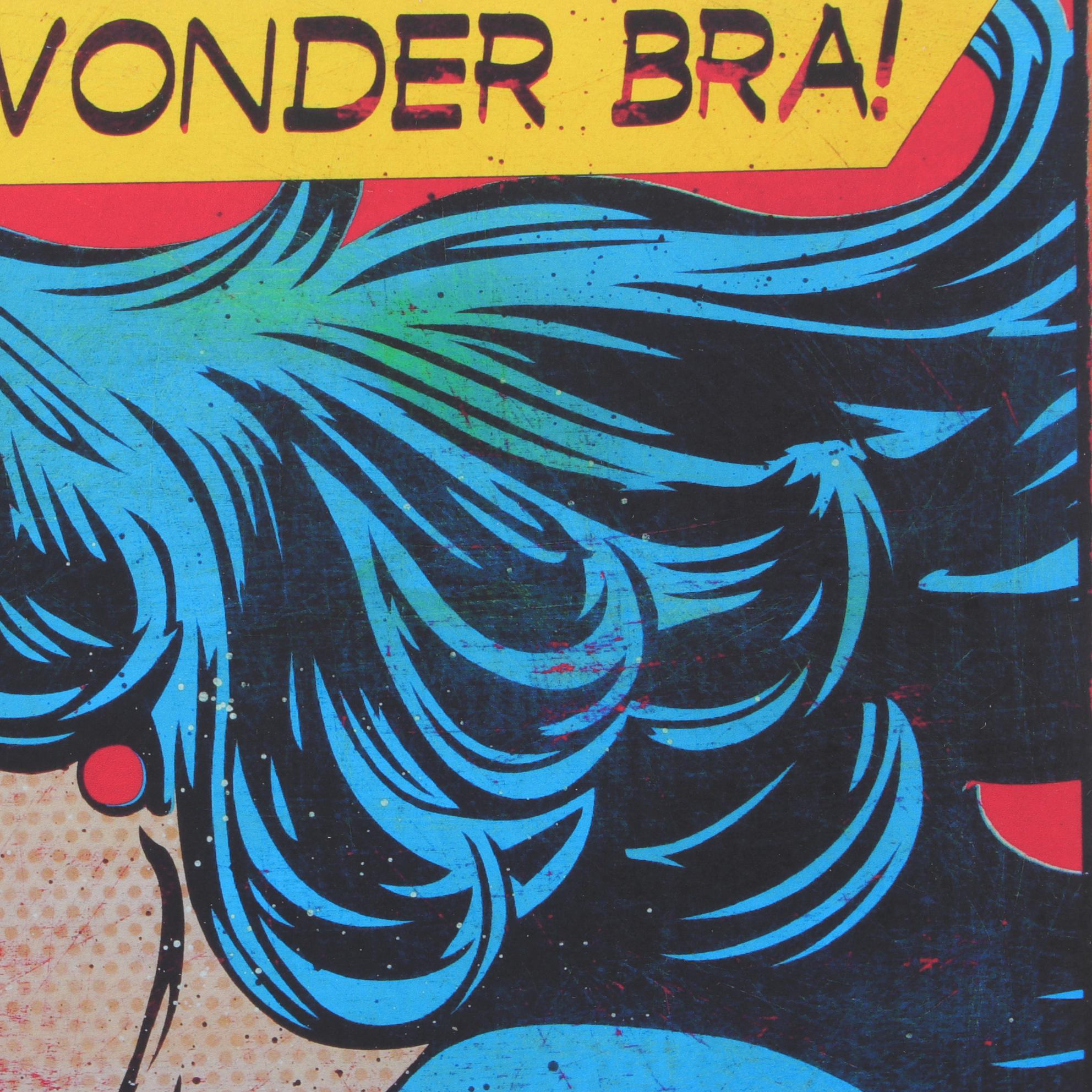 Denial Pop Art Giclée "Burn Your Wonder Bra!," 21st Century