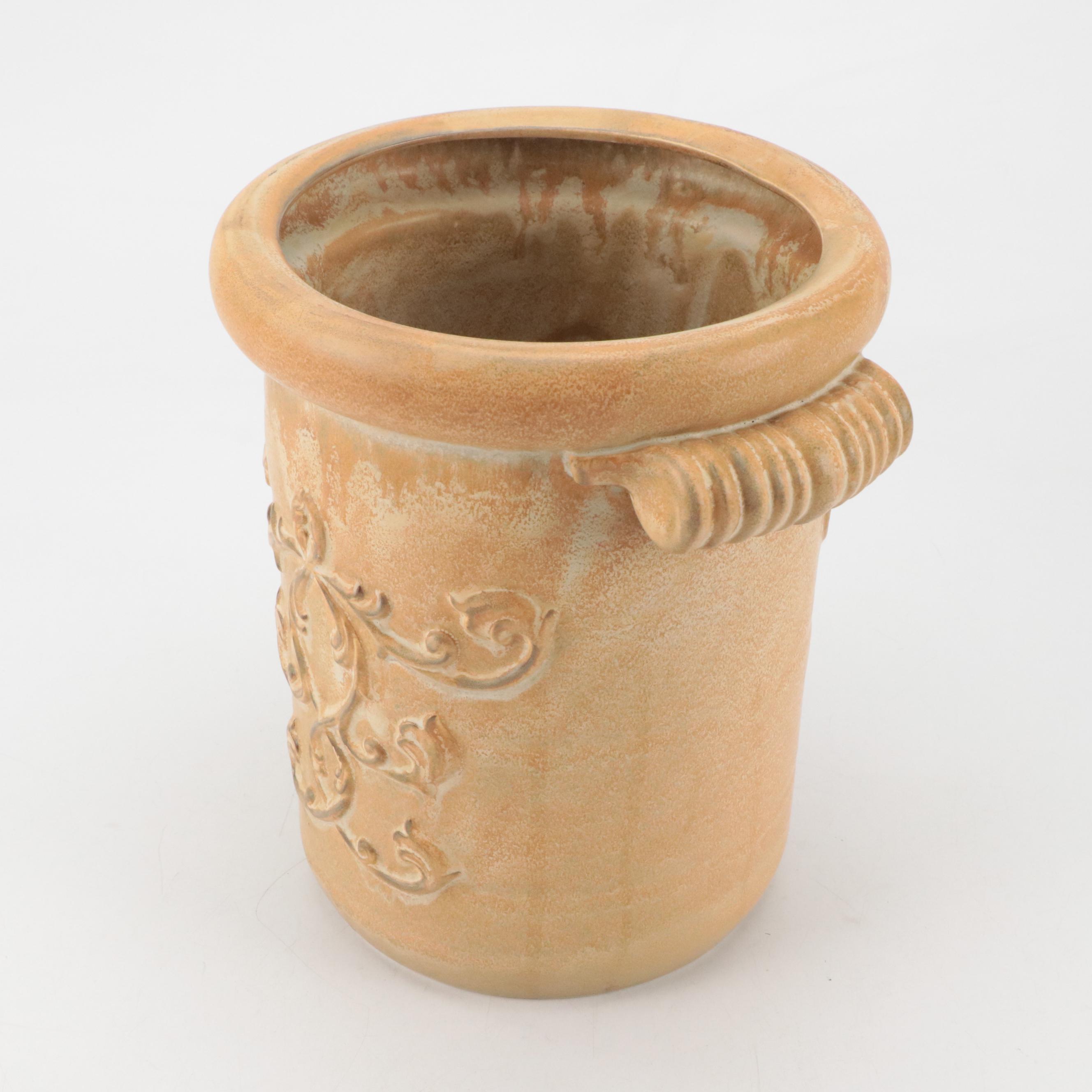 Pottery Barn Autumn Leaf Plates, Mudpie Ceramic Pumpkin Dish and Other Container