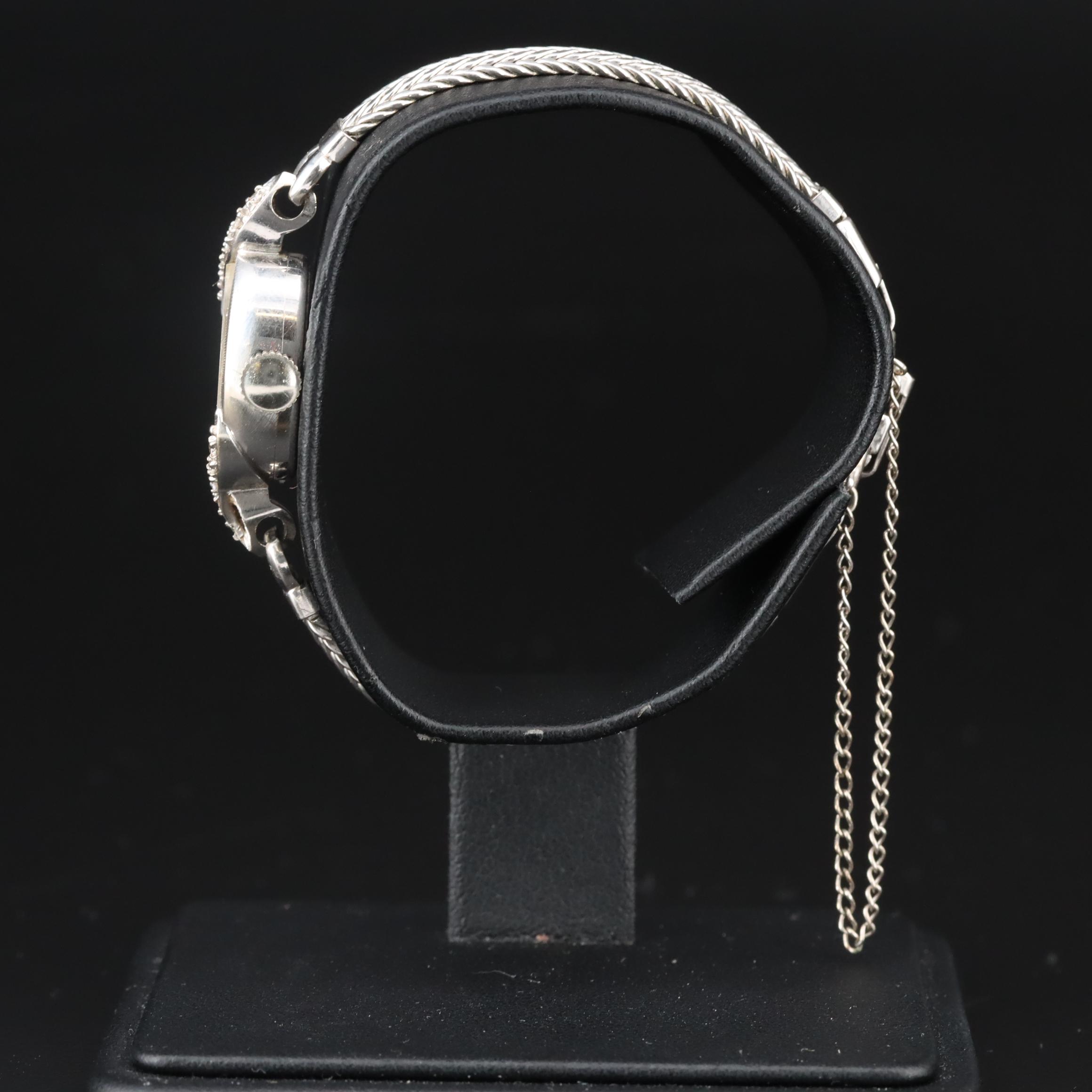 Wittnauer Geneve 14K Diamond Accented Watch