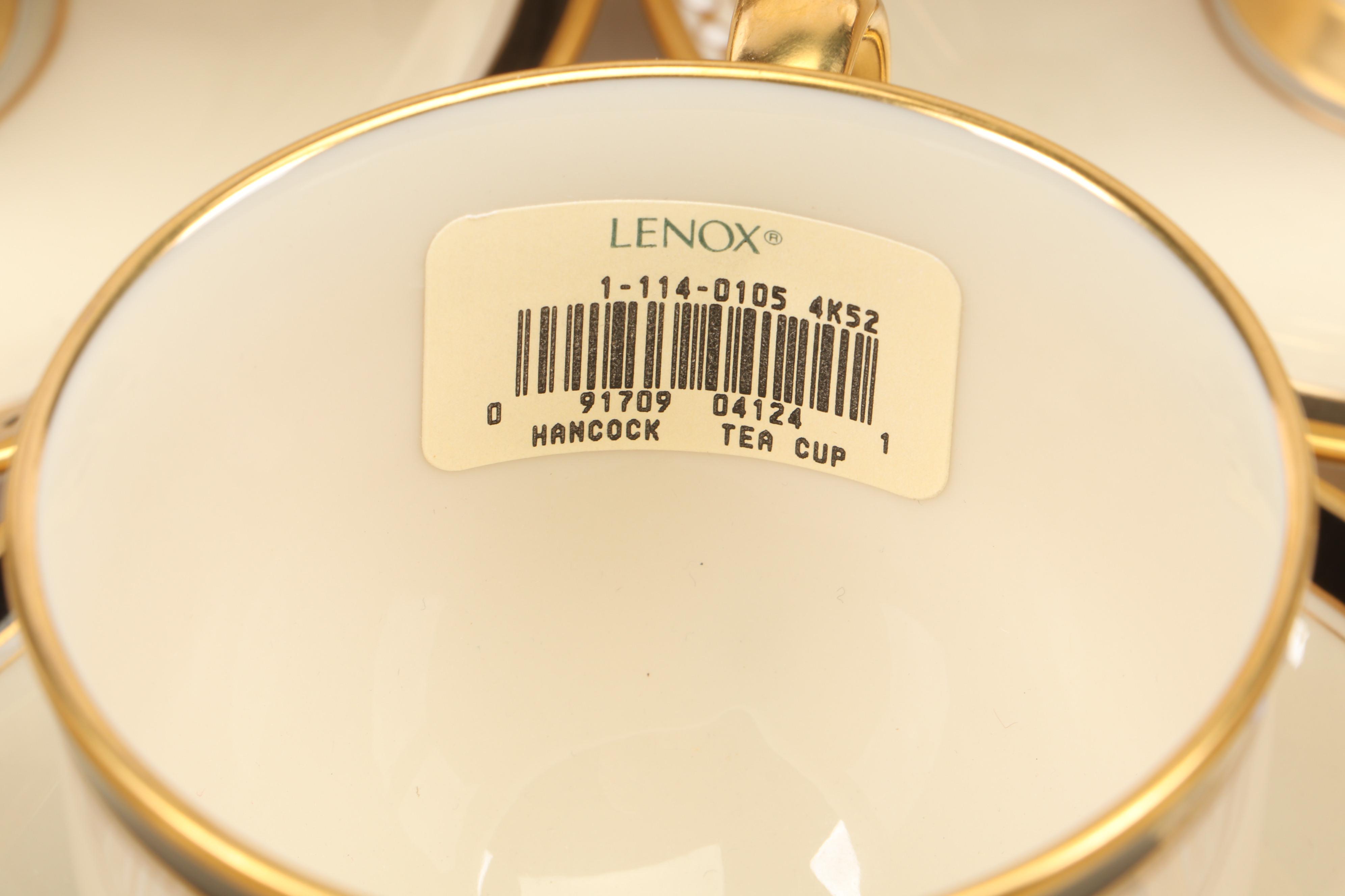 Lenox Presidential Collection "Hancock" Bone China Dinnerware, 1988–2021