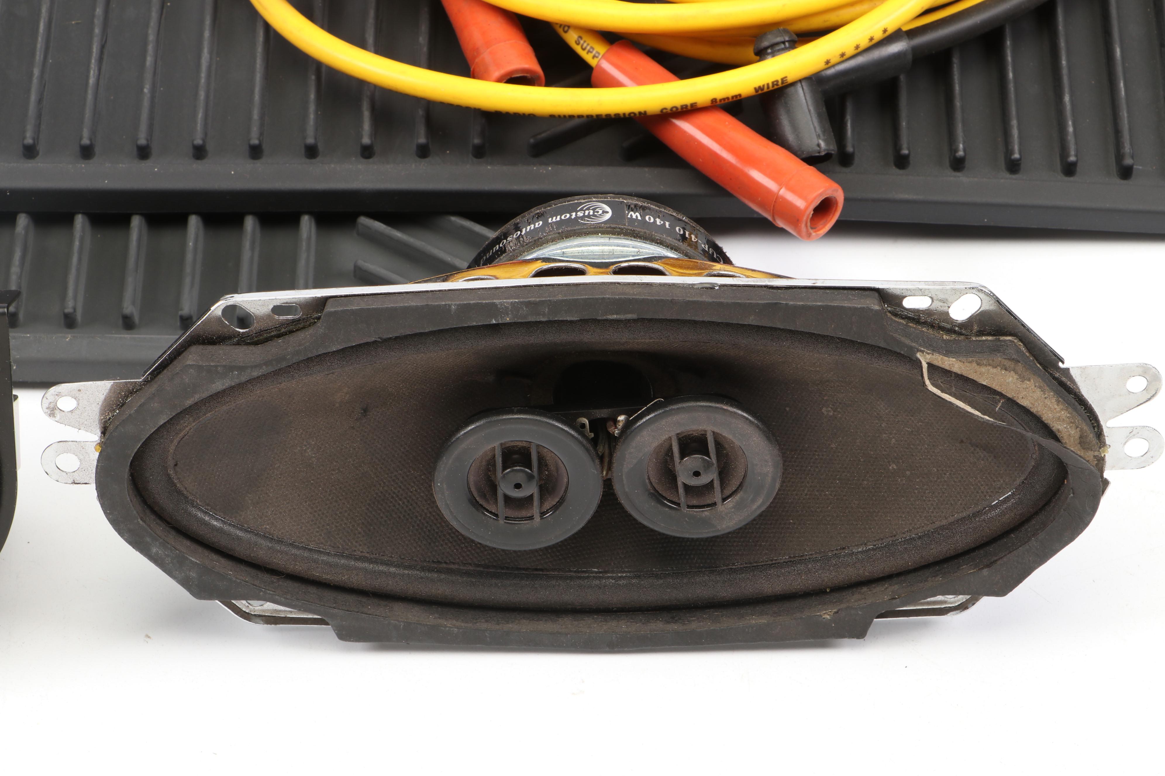 Spal Fans with Custom Autosound Speaker and More Automotive Parts