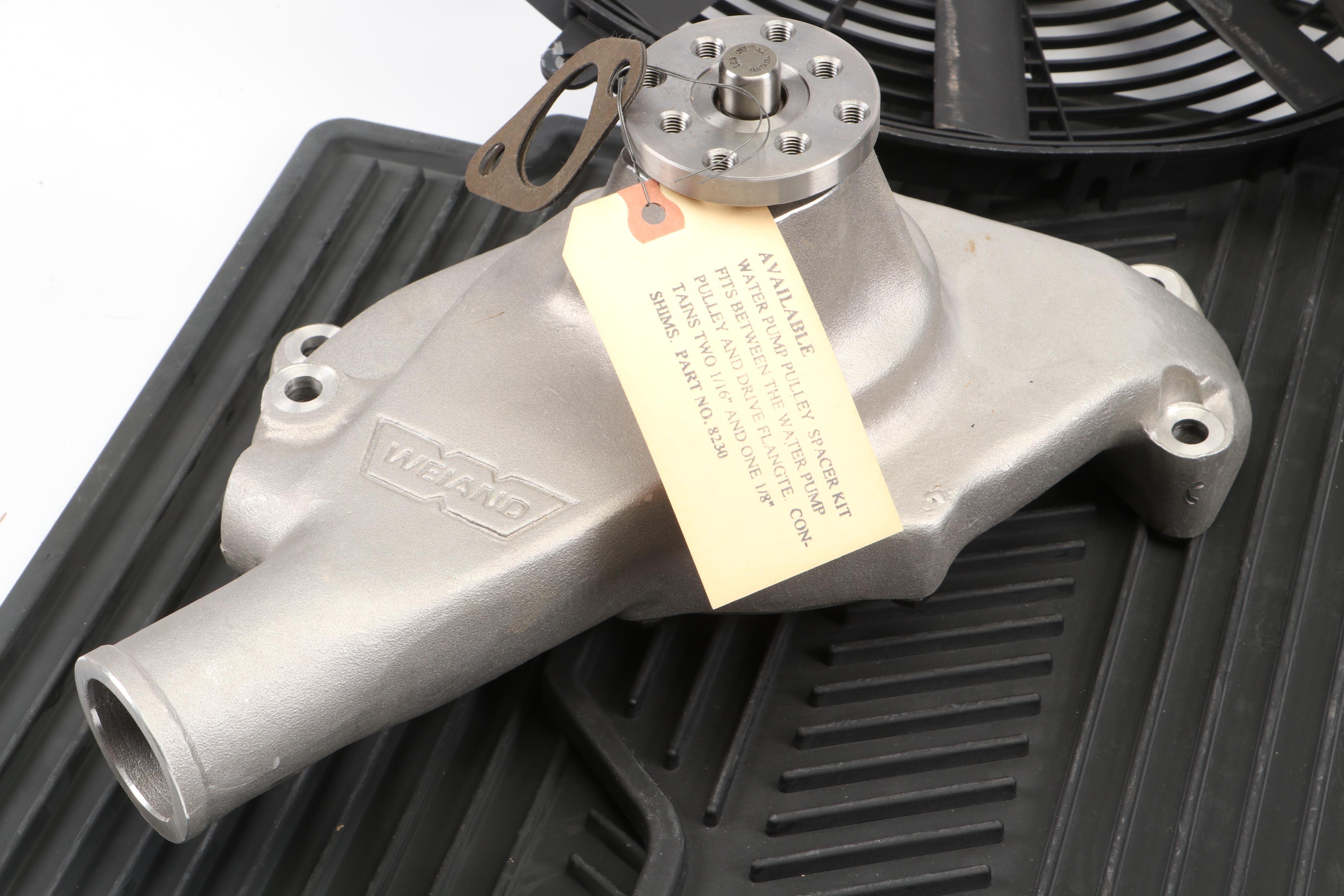 Spal Fans with Custom Autosound Speaker and More Automotive Parts