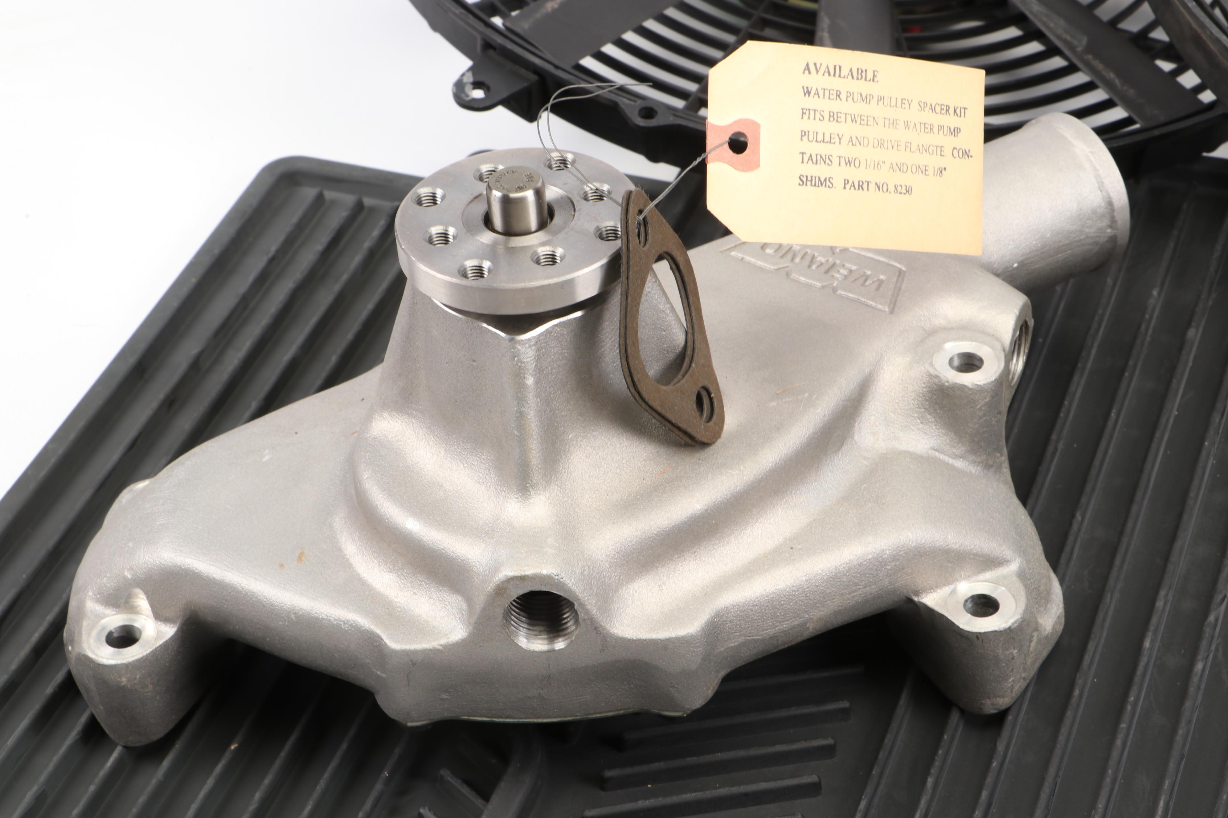 Spal Fans with Custom Autosound Speaker and More Automotive Parts