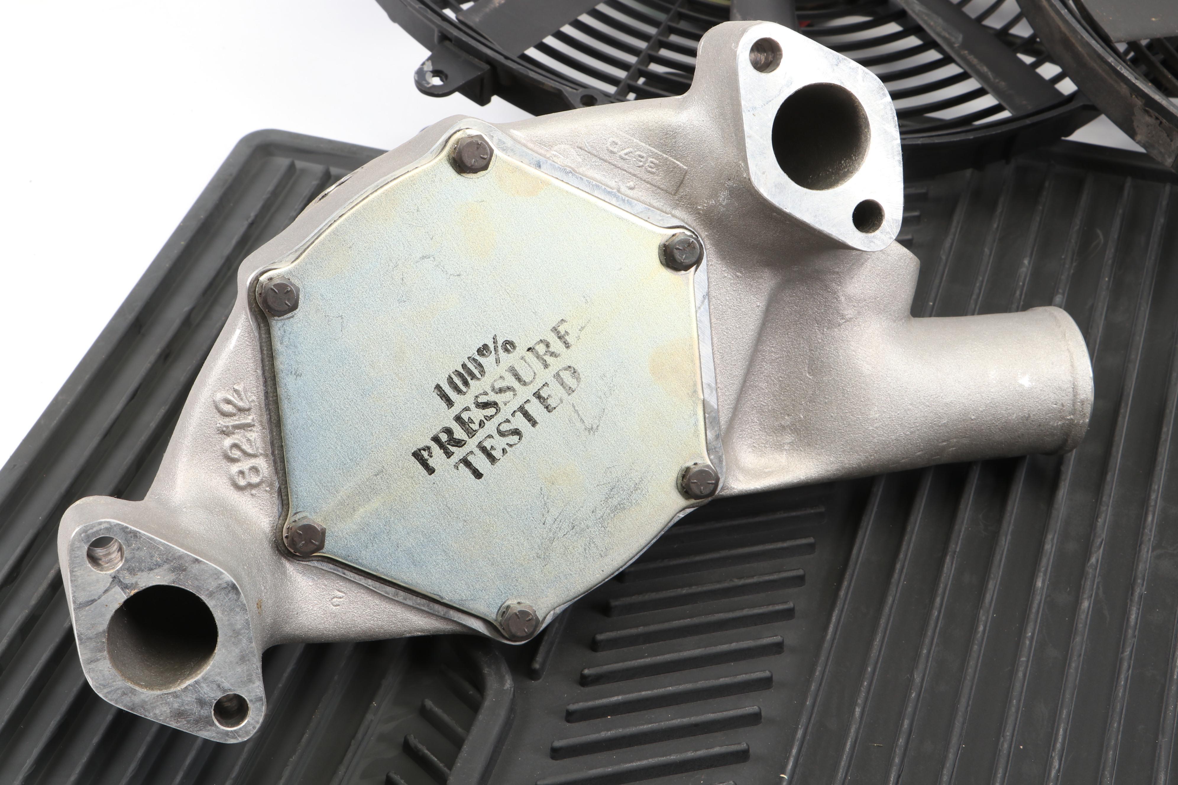 Spal Fans with Custom Autosound Speaker and More Automotive Parts