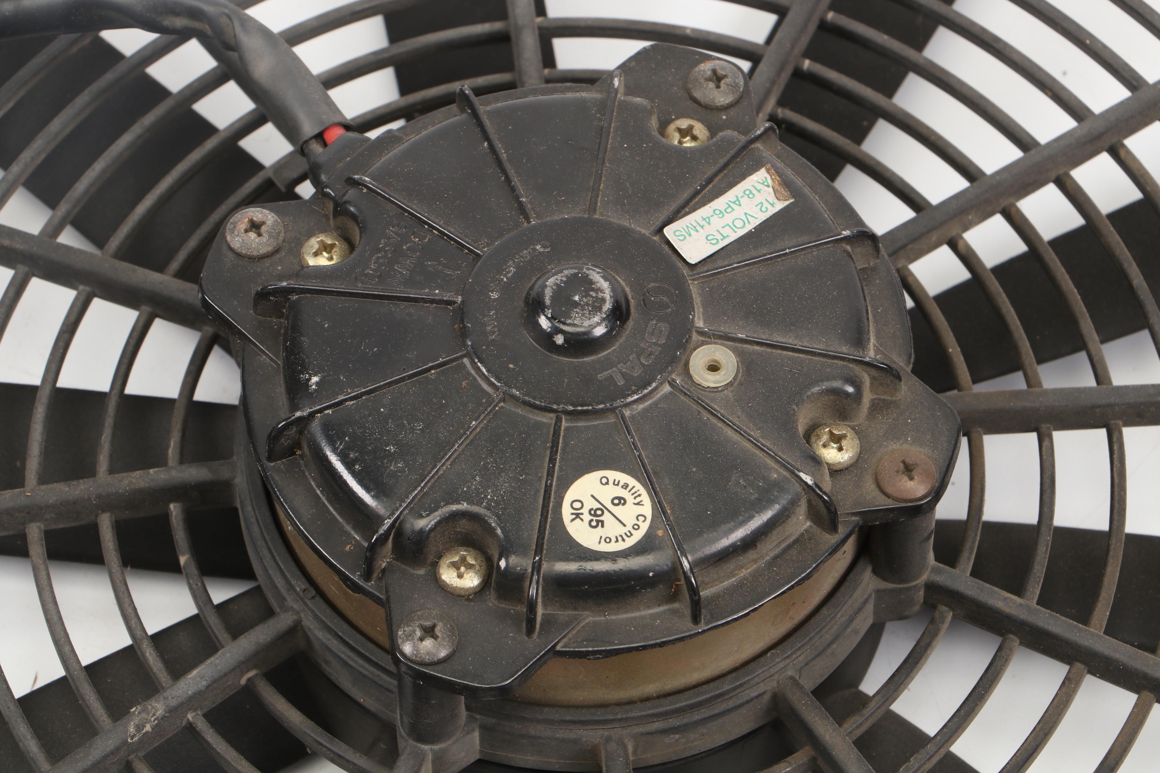 Spal Fans with Custom Autosound Speaker and More Automotive Parts