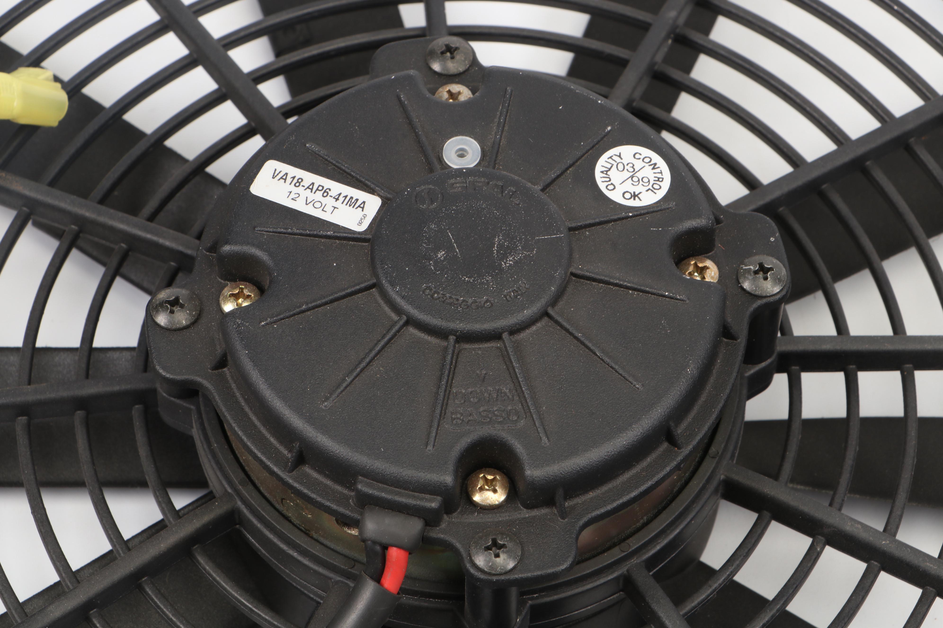 Spal Fans with Custom Autosound Speaker and More Automotive Parts