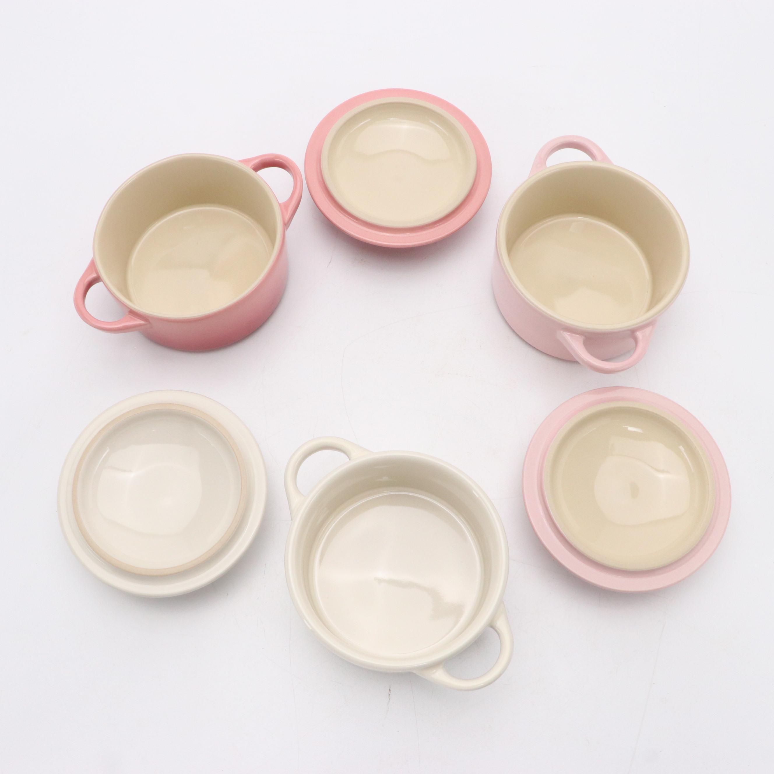 Le Creuset Stoneware Baking Dish Set and Mini Cocottes Set