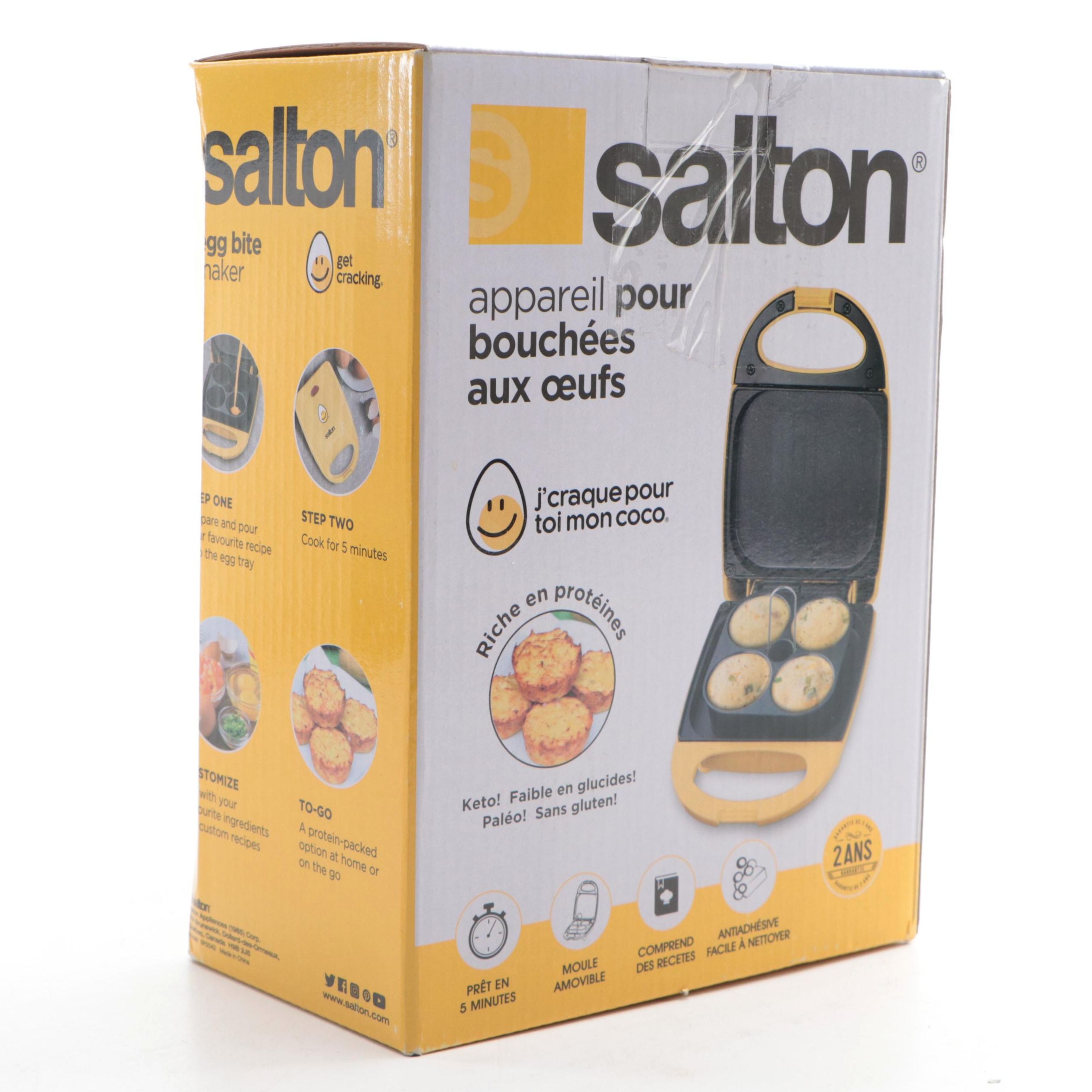 Salton Four-Bite Egg Bite Maker