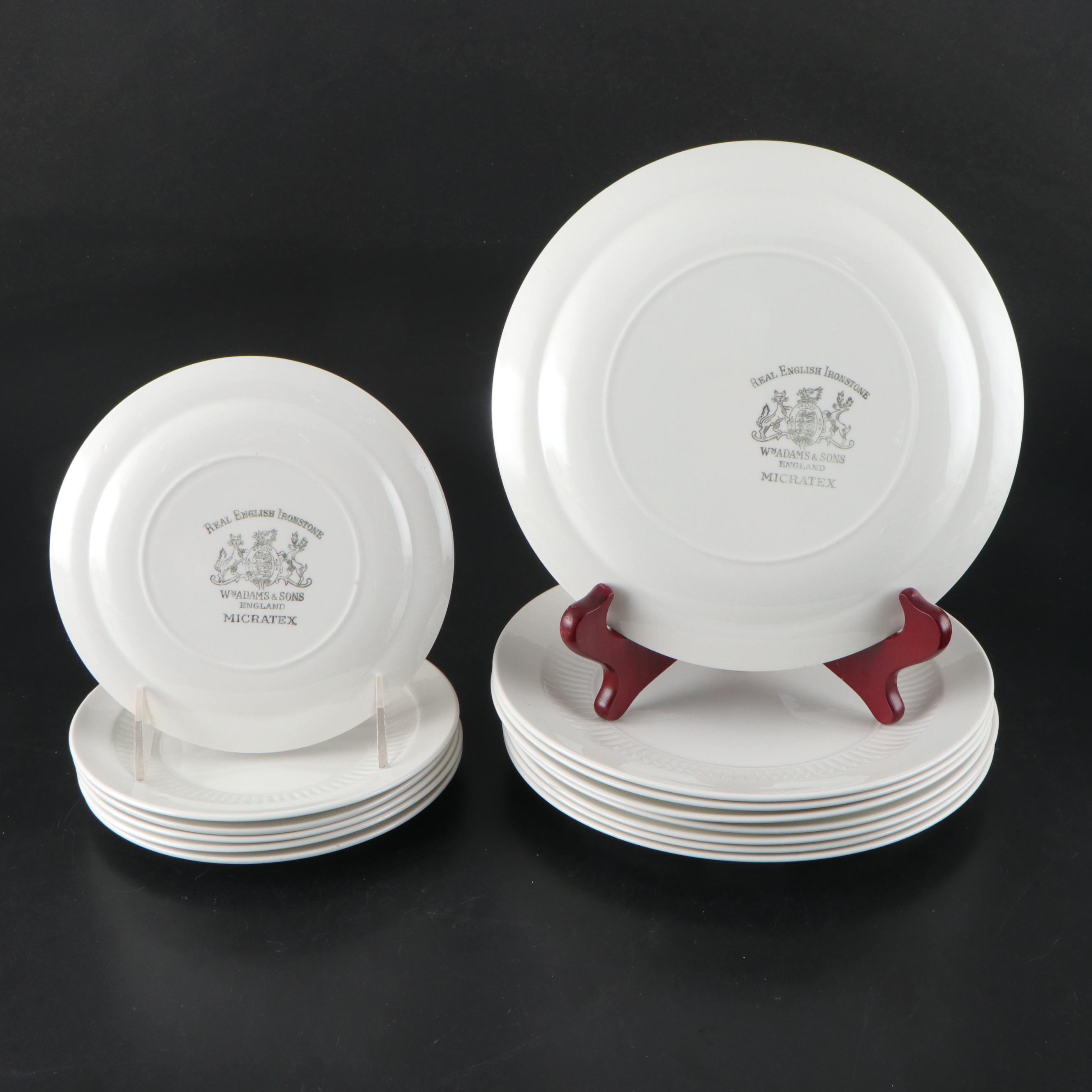 Royal Worcester "Evesham Gold" Porcelain Casserole with Adams China Dinnerware