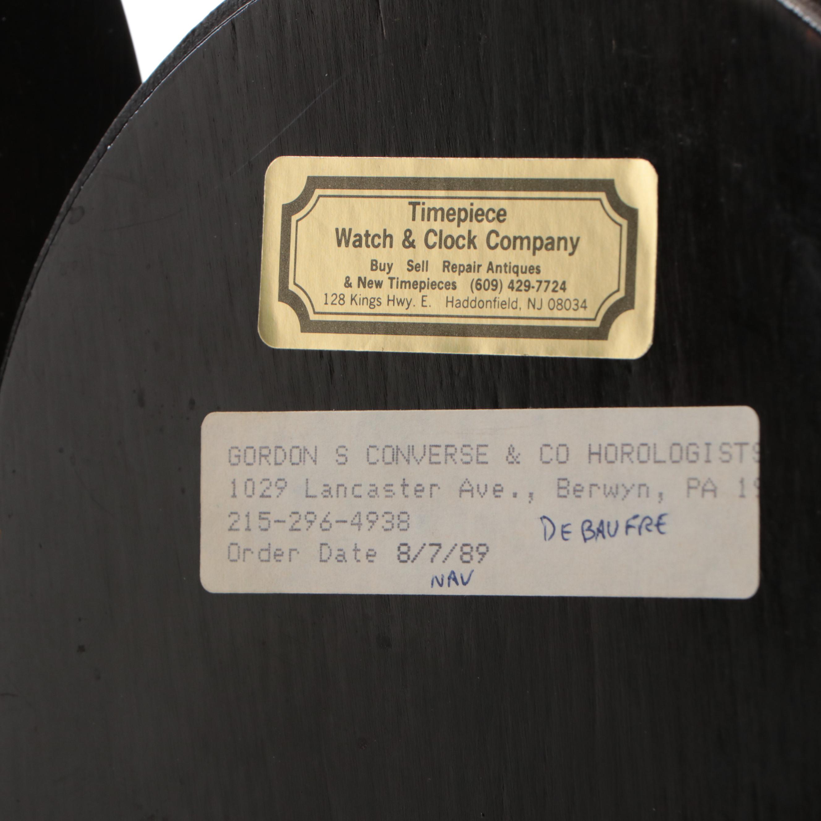 Seth Thomas Wooden Beehive Mantel Clock, Mid-20th Century