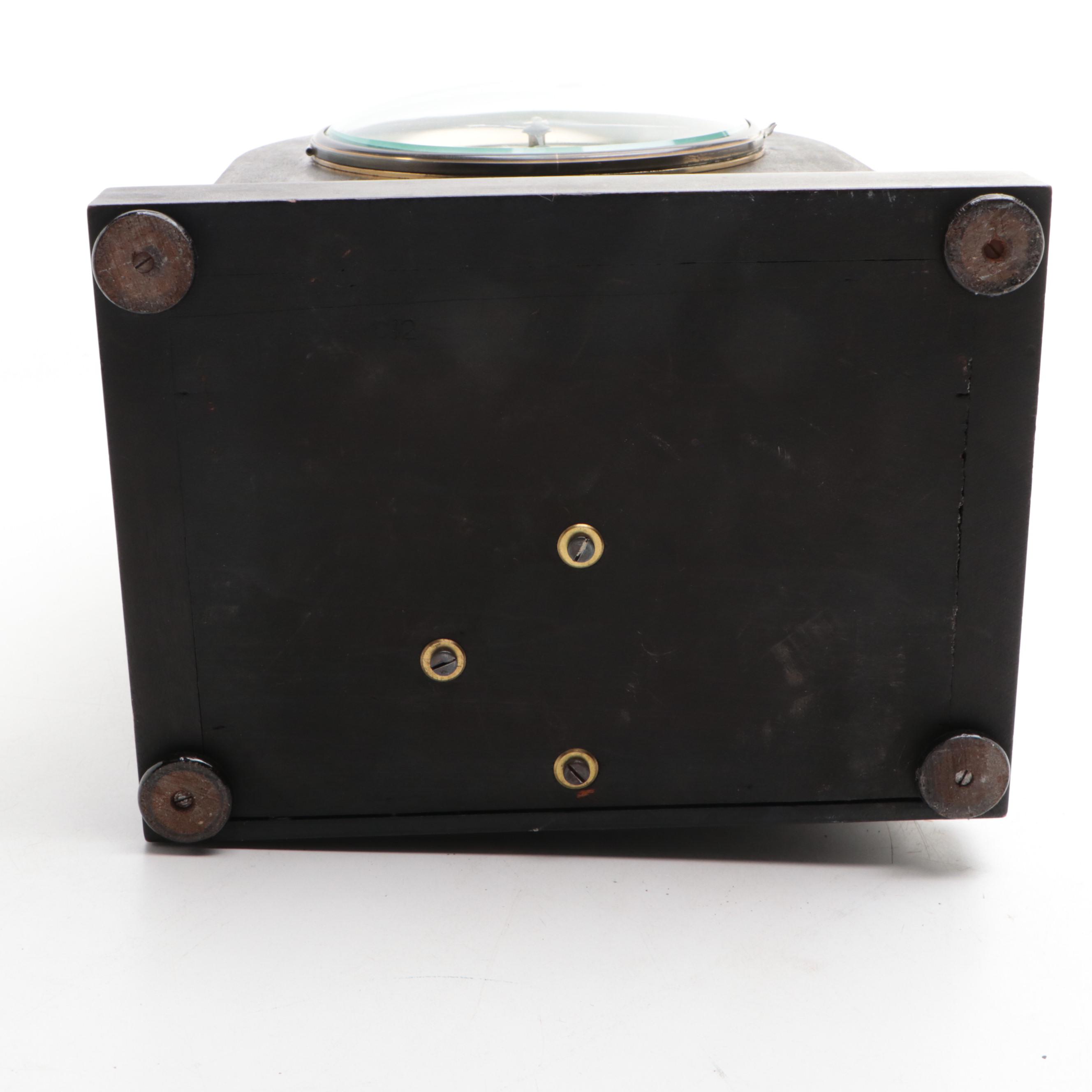 Seth Thomas Wooden Beehive Mantel Clock, Mid-20th Century