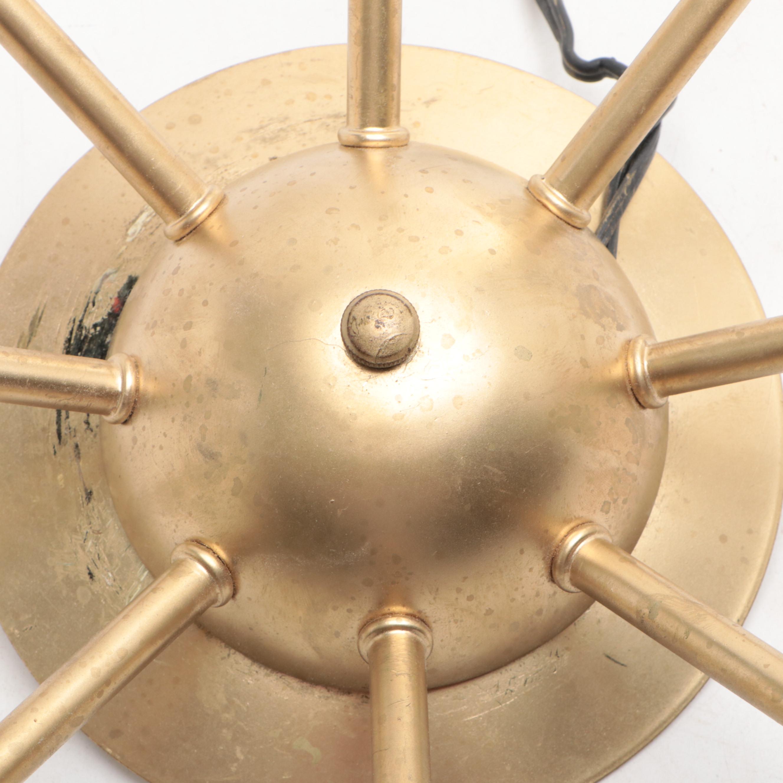 MCM Style Sputnik Wall Light Fixture