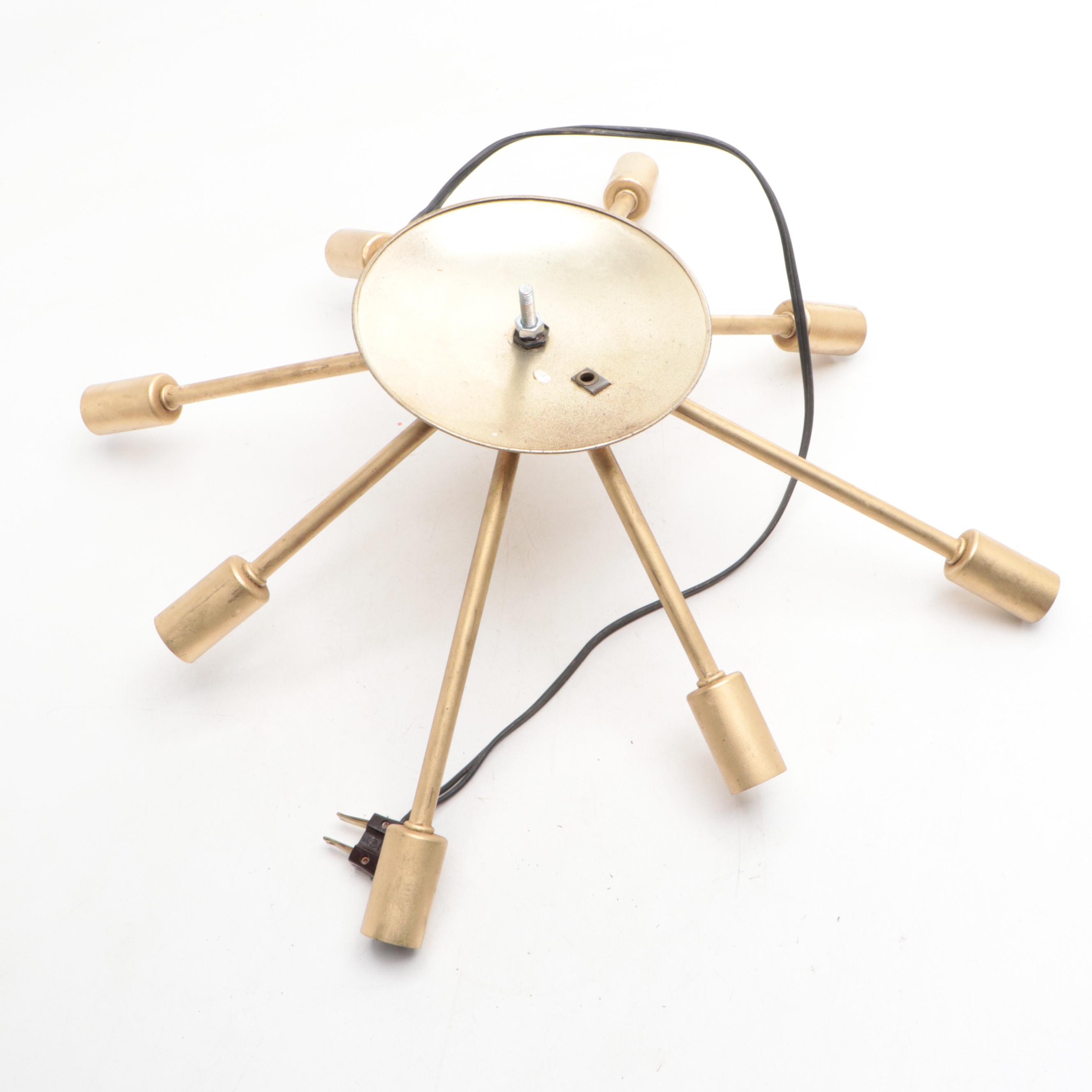 MCM Style Sputnik Wall Light Fixture