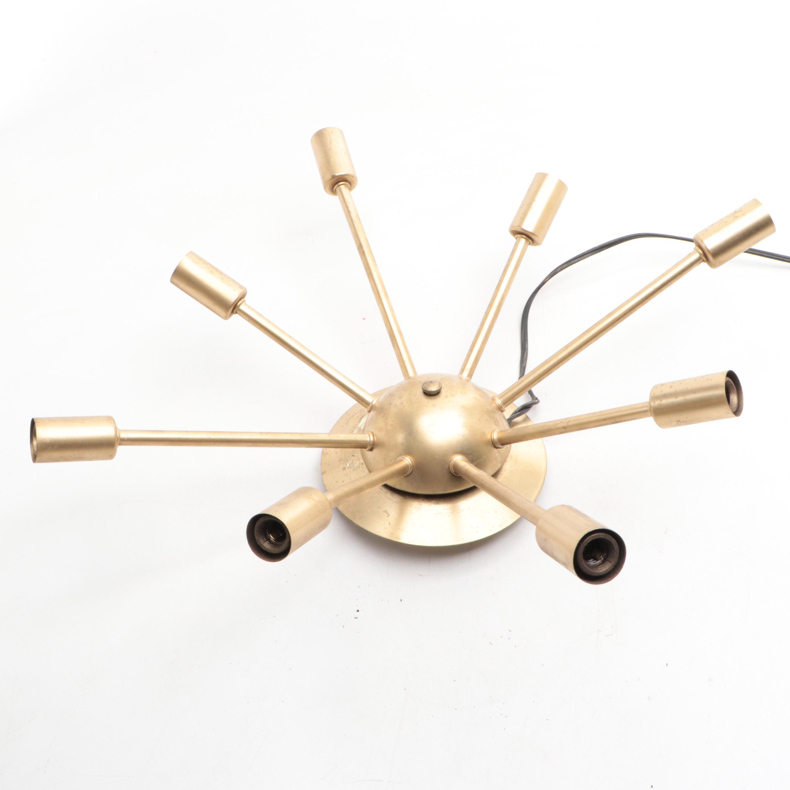 MCM Style Sputnik Wall Light Fixture