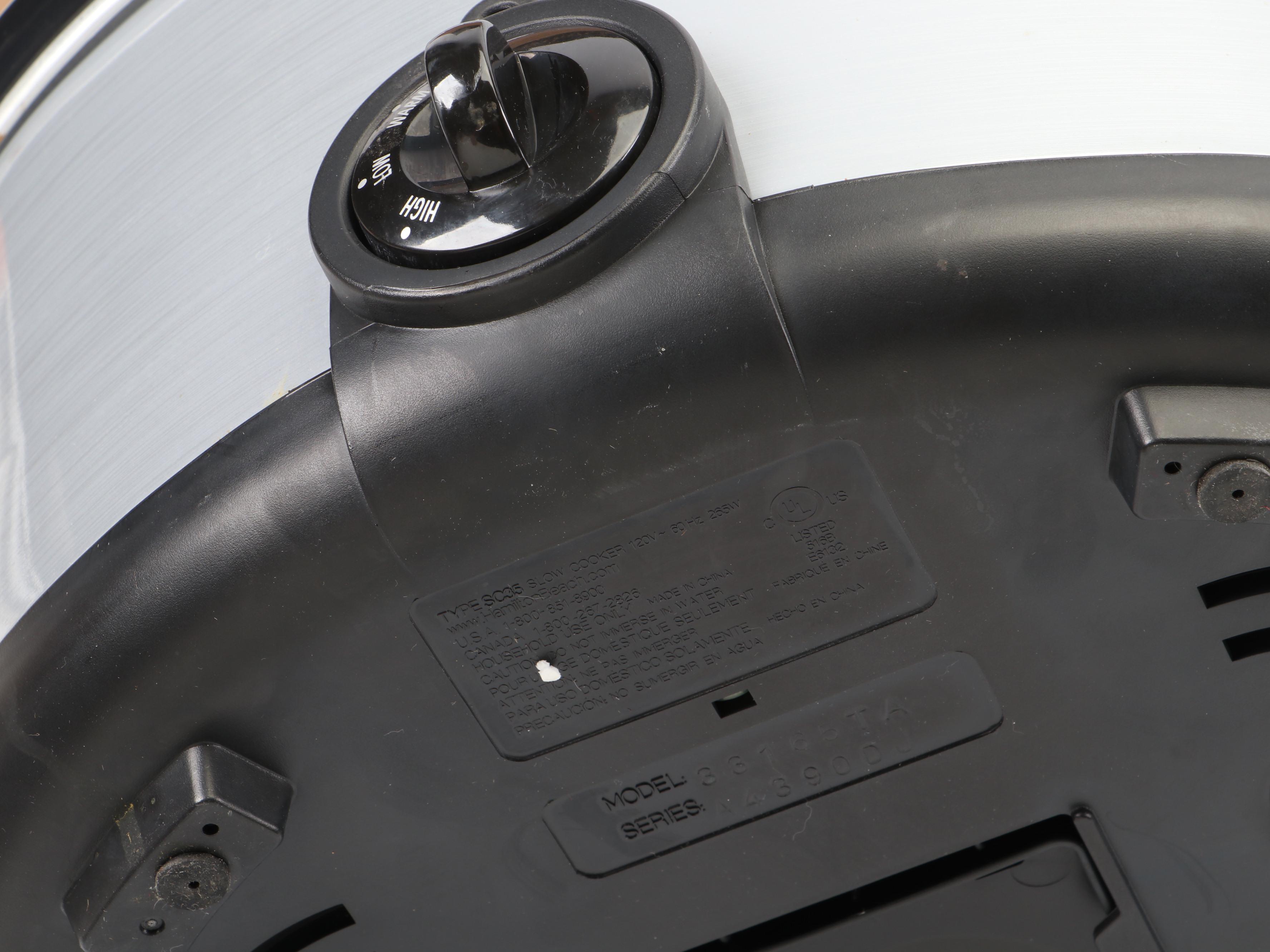 Hamilton Beach Slow Cooker with Pampered Chef Grilling Tools and More